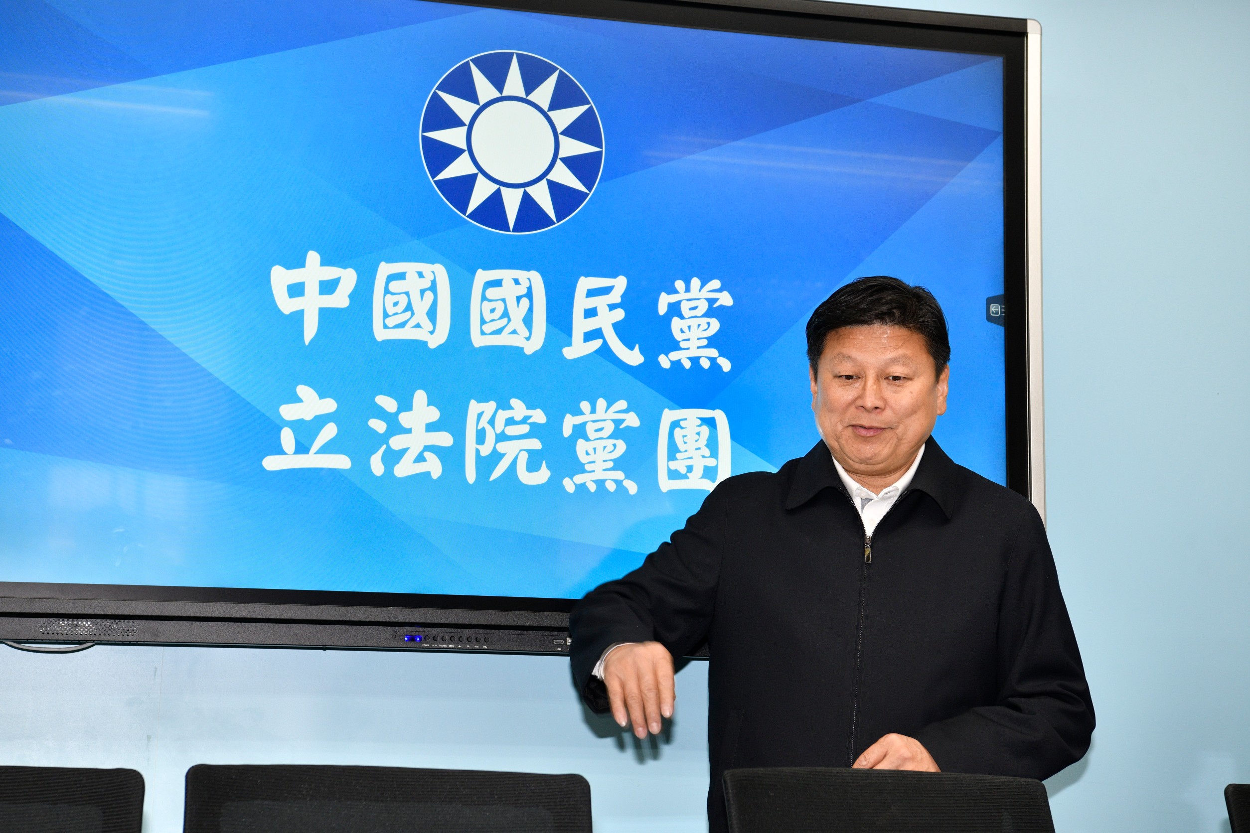 國民黨立委傅崐萁（圖）今出席立院團記者會時，回應迎駕被白沙屯媽被右甩繞過的事件。（本刊資料照）