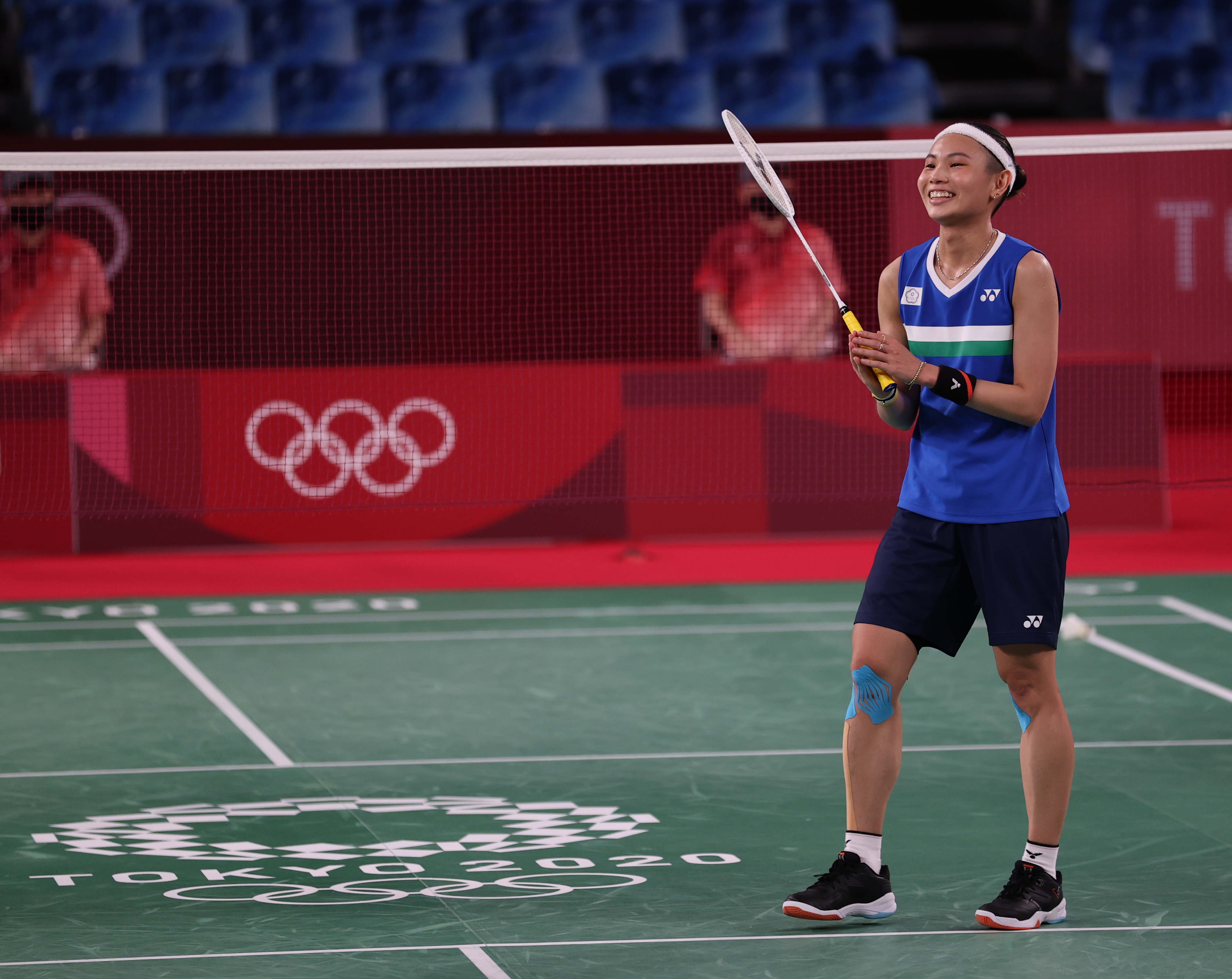 戴資穎（圖）與孫振將擔任巴黎奧運掌旗官。（體育署提供）