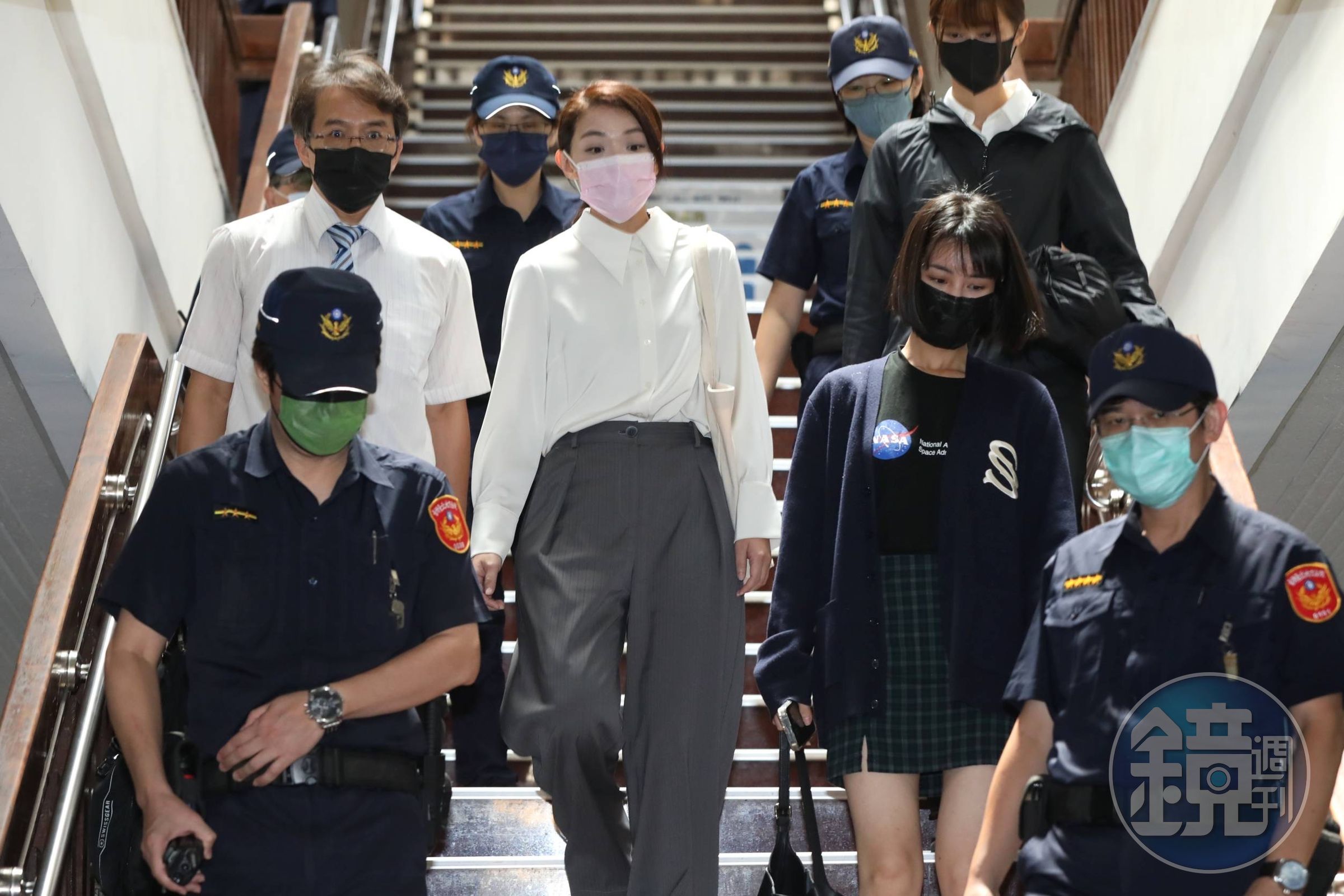 新竹市長高虹安因論文爭議遭控違反著作權法,台北地院今調解,雙方尚未達成和解,圖為高虹安9月12日出庭。(本刊資料照)