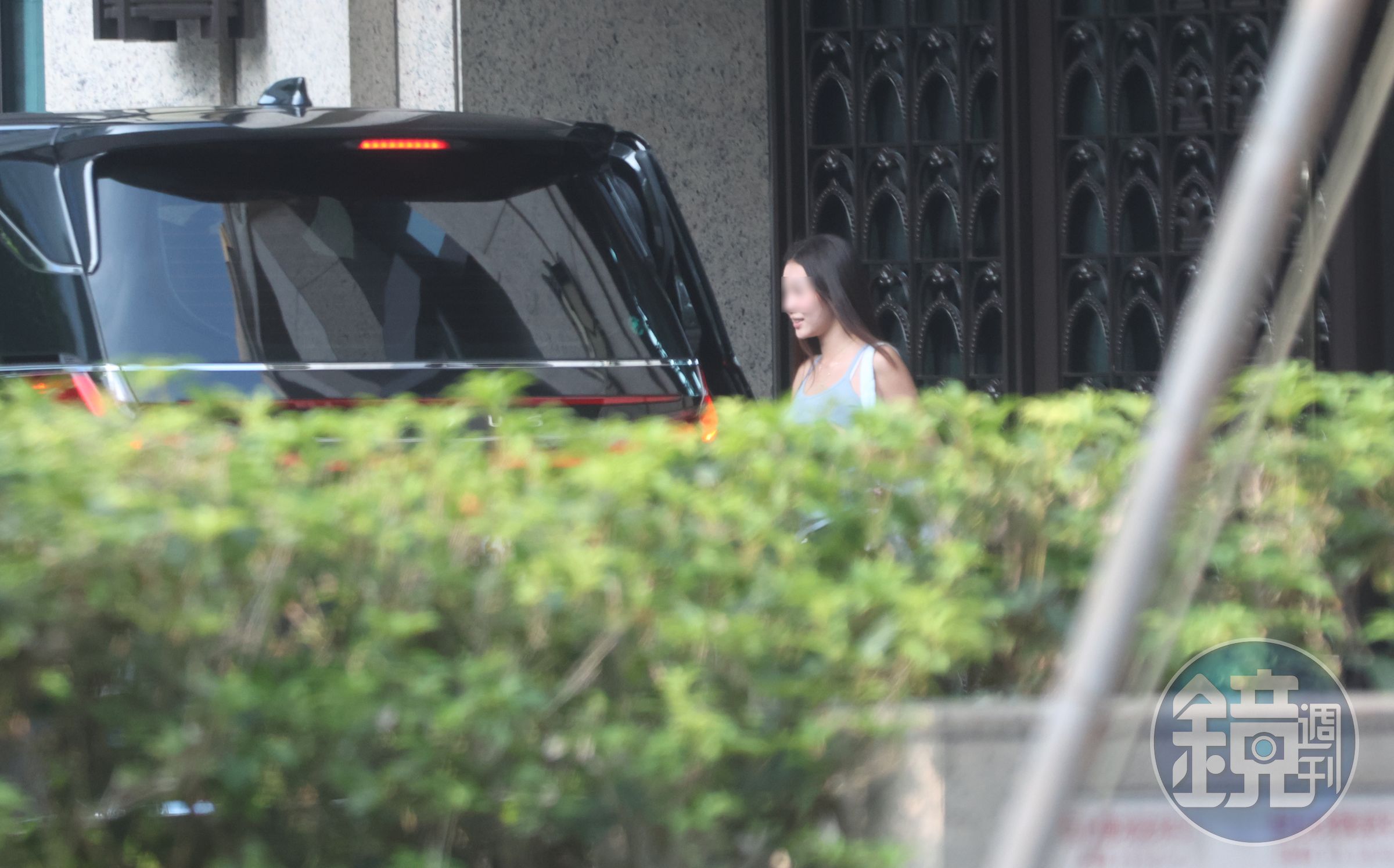 以往爸媽的座駕，本刊近來只捕捉到妞妞搭乘的身影。