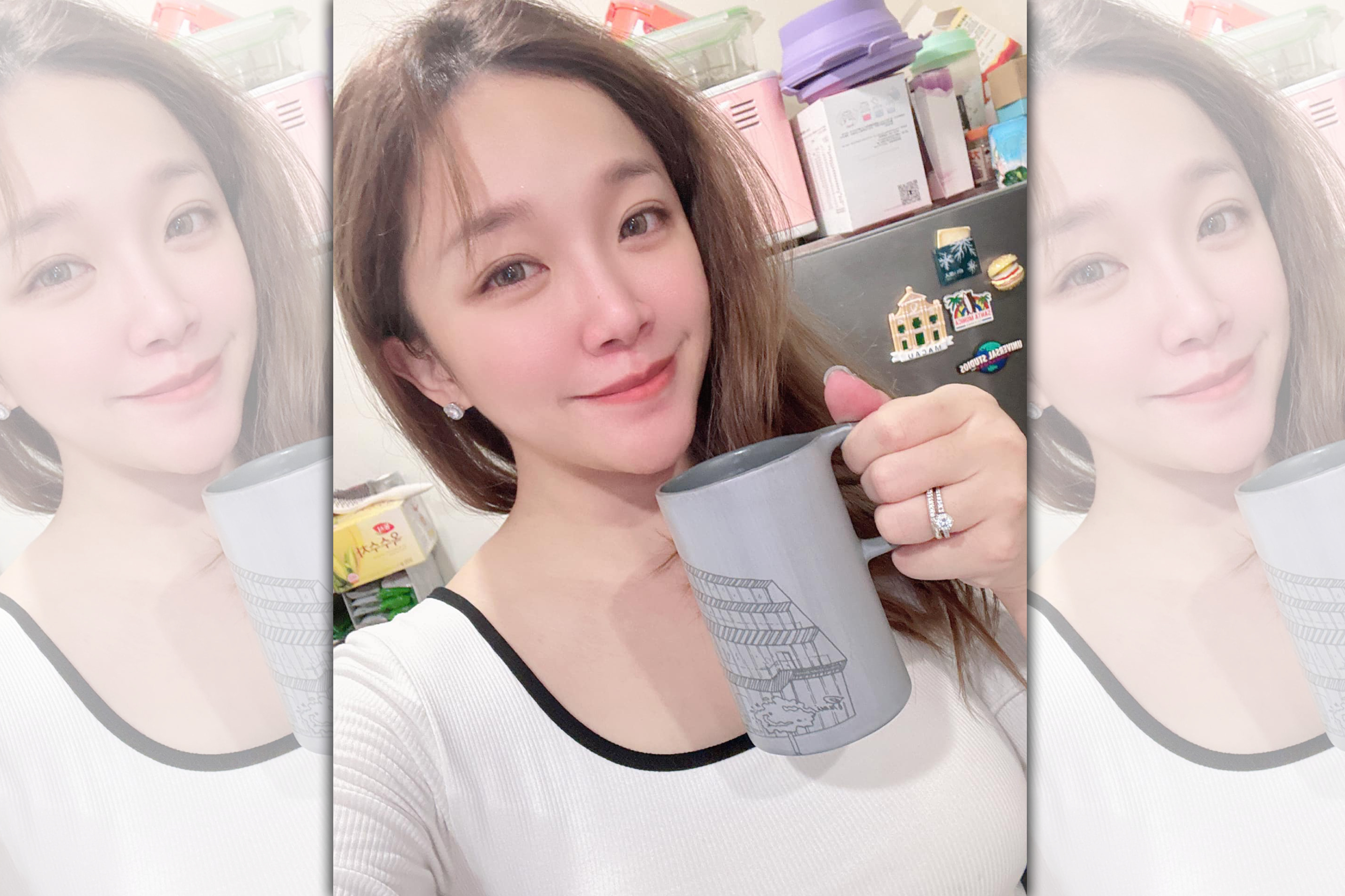 賴慧如住25樓以為自己要死了。（翻攝賴慧如臉書）