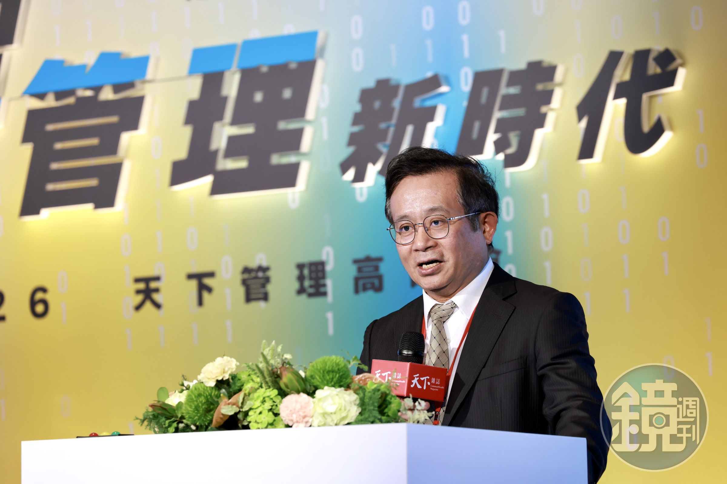 信驊董事長林鴻明看好AI後續帶動通用伺服器需求。