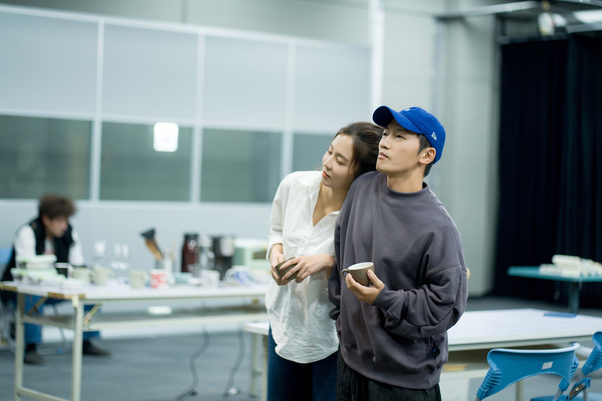 蔡昌憲與周曉涵演出夫妻,他起初其實不太理解《婚內失戀》想要傳達的意義。(艾彼新創股份有限公司提供)