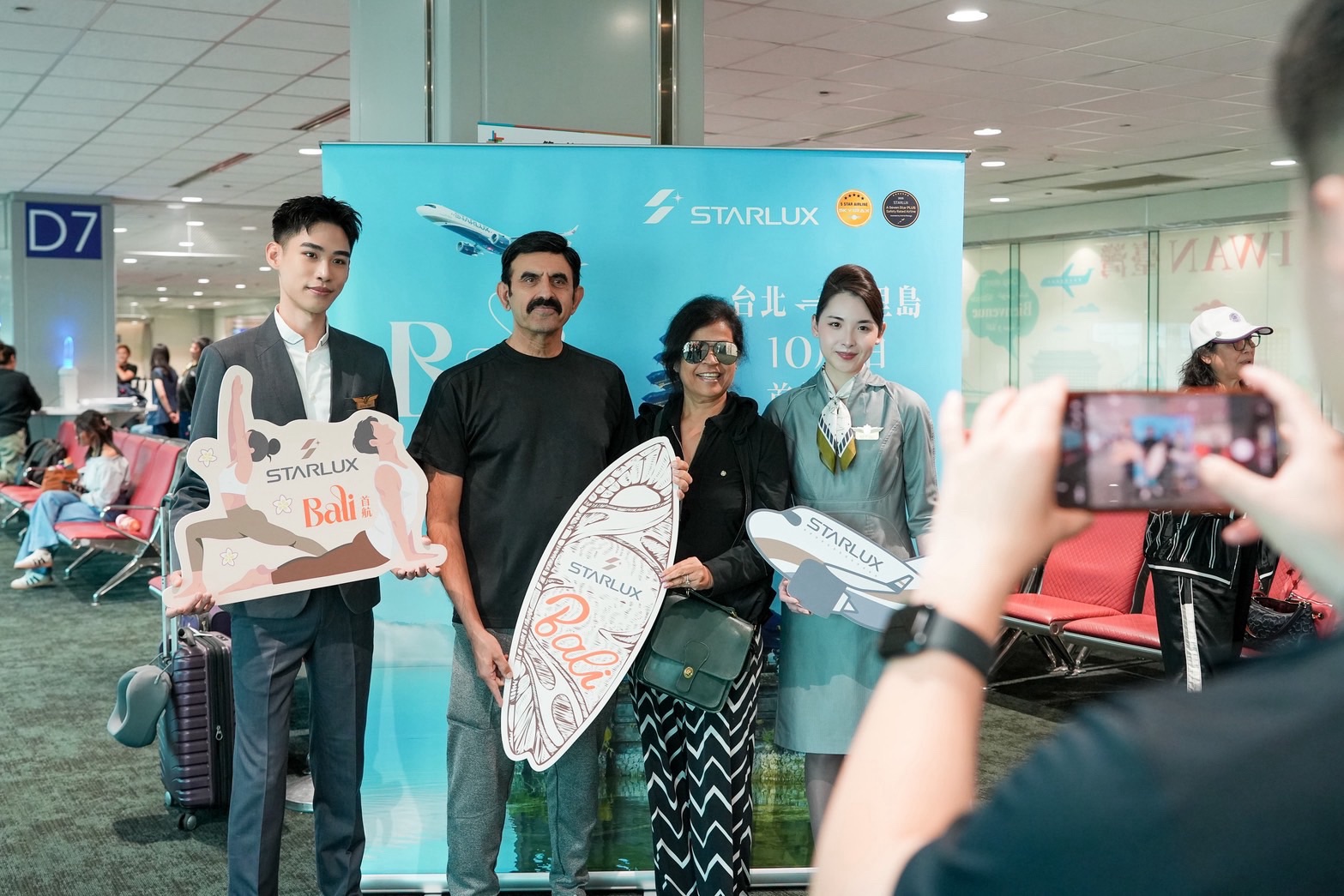 星宇航空台北—峇里島航線每週飛航5班，為旅客前往這座東南亞度假勝地提供更多航程選擇。（星宇航空提供）