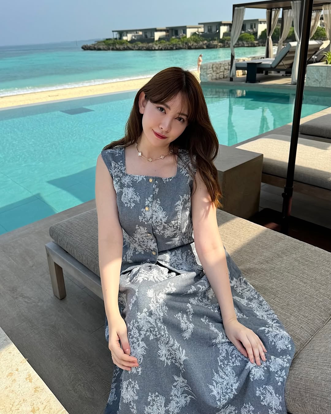 日本前國民女團AKB48成員小嶋陽菜，擁有甜美外型與火辣身材。（翻攝自小嶋陽菜IG）