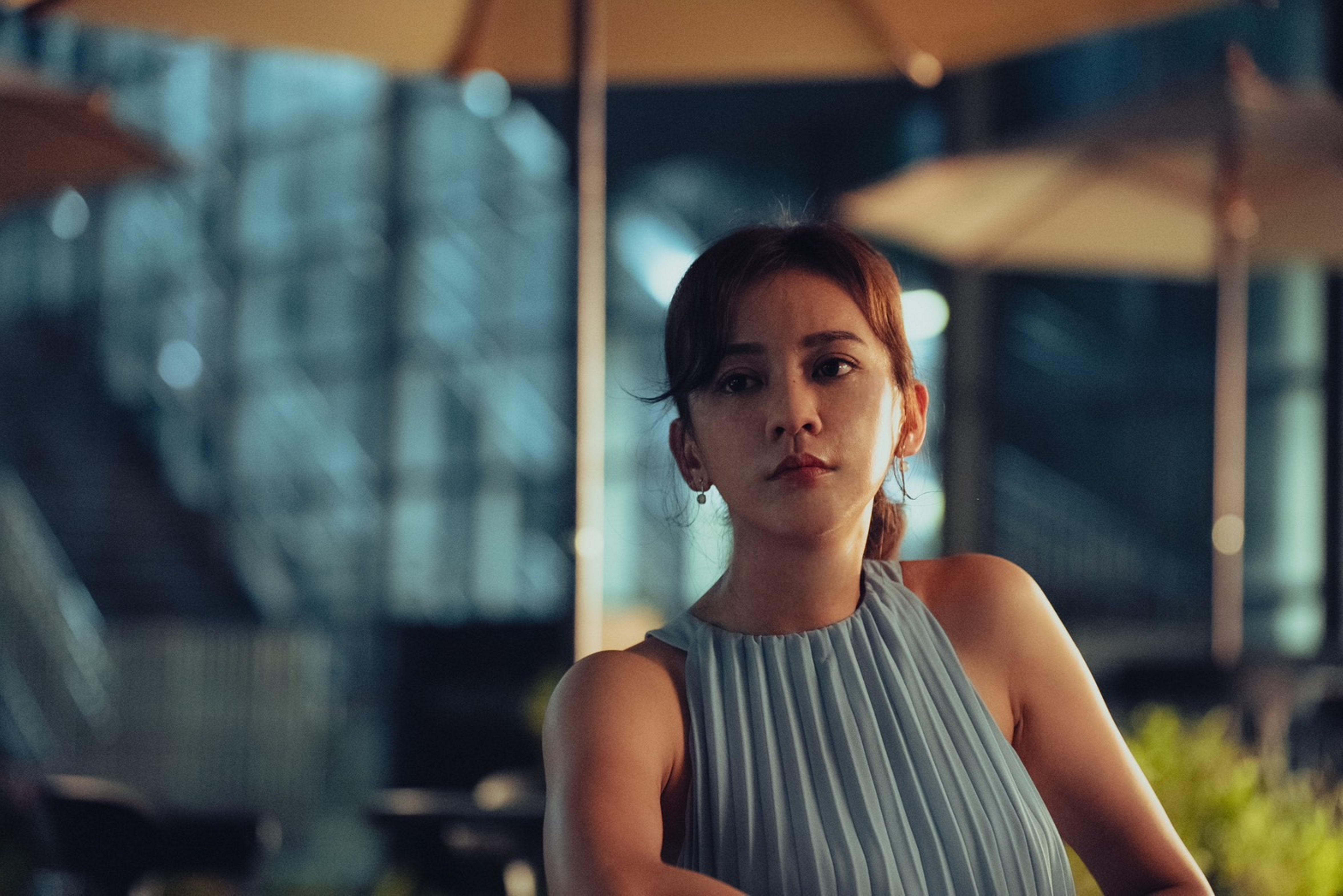 首次轉變戲路演媽媽就獲得金馬入圍，陳意涵感謝評審同時也感謝自己願意突破。（CATCHPLAY提供）