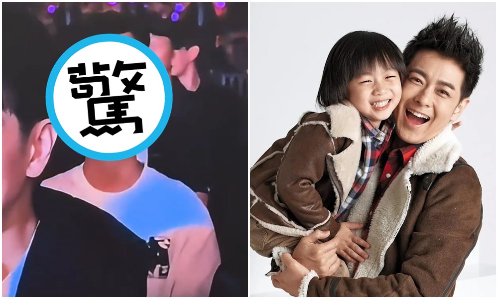 Kimi以前和林志穎一起上《爸爸去哪兒》（右圖），如今已經15歲（左圖），帥氣模樣曝光。（翻攝微博）