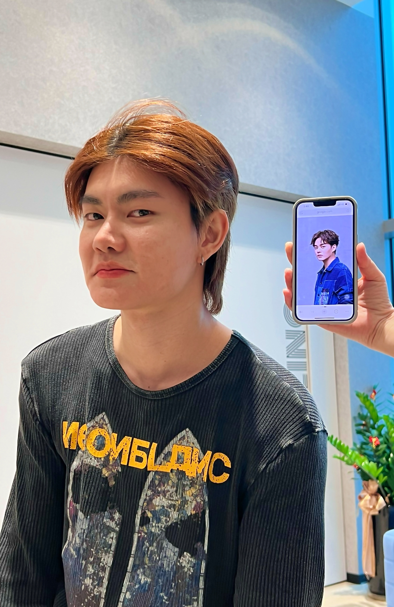 YourMOOD被說與金曲歌王許富凱有兄弟臉，大家覺得呢？（溫雅雯攝）