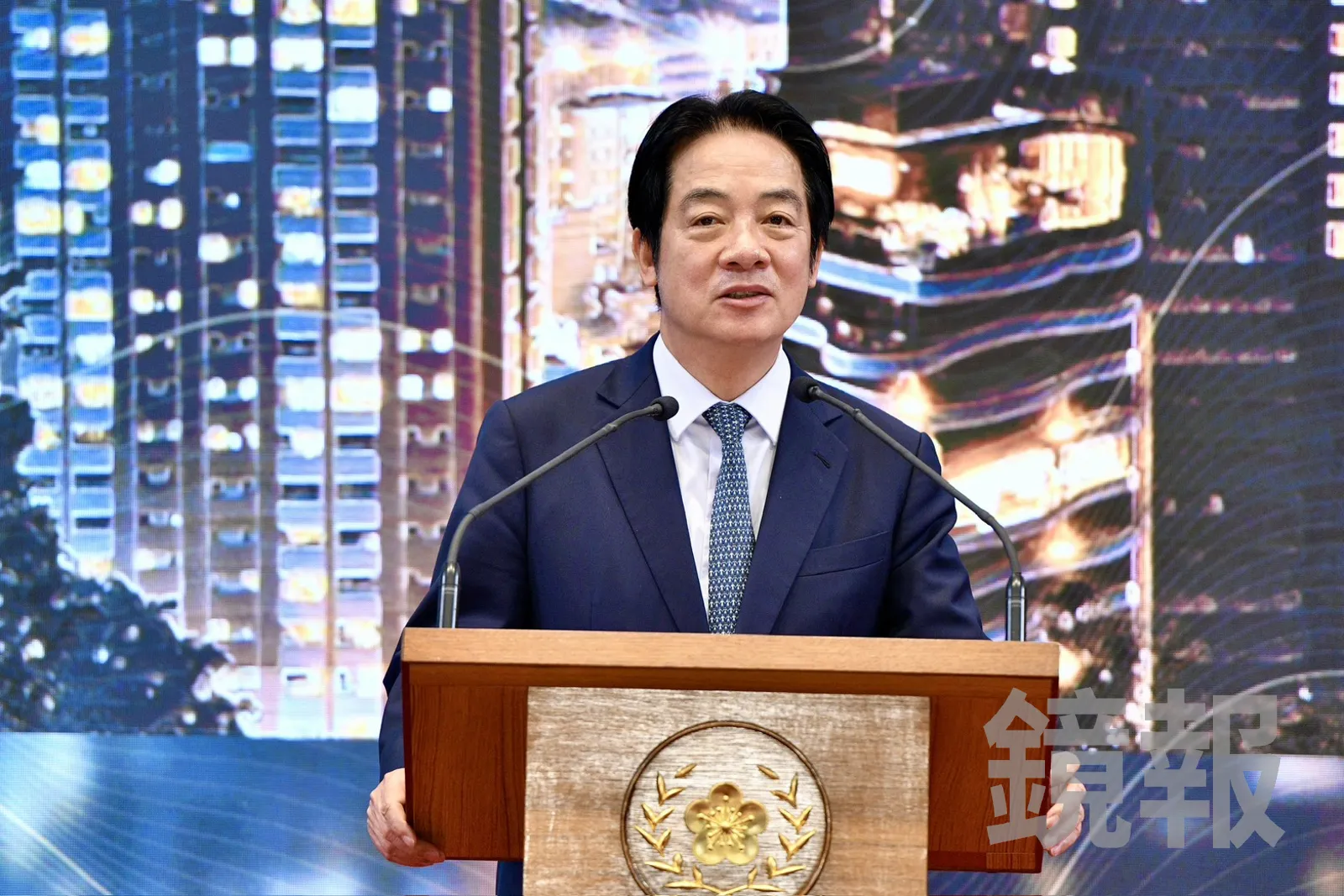 高市早苗發文感謝各國慰問「沒標註賴清德」。(鏡報李智為攝)