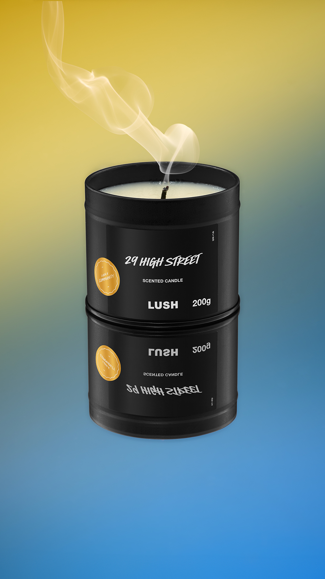 LUSH高街29號香氛蠟燭。NT$850（嵐舒提供）