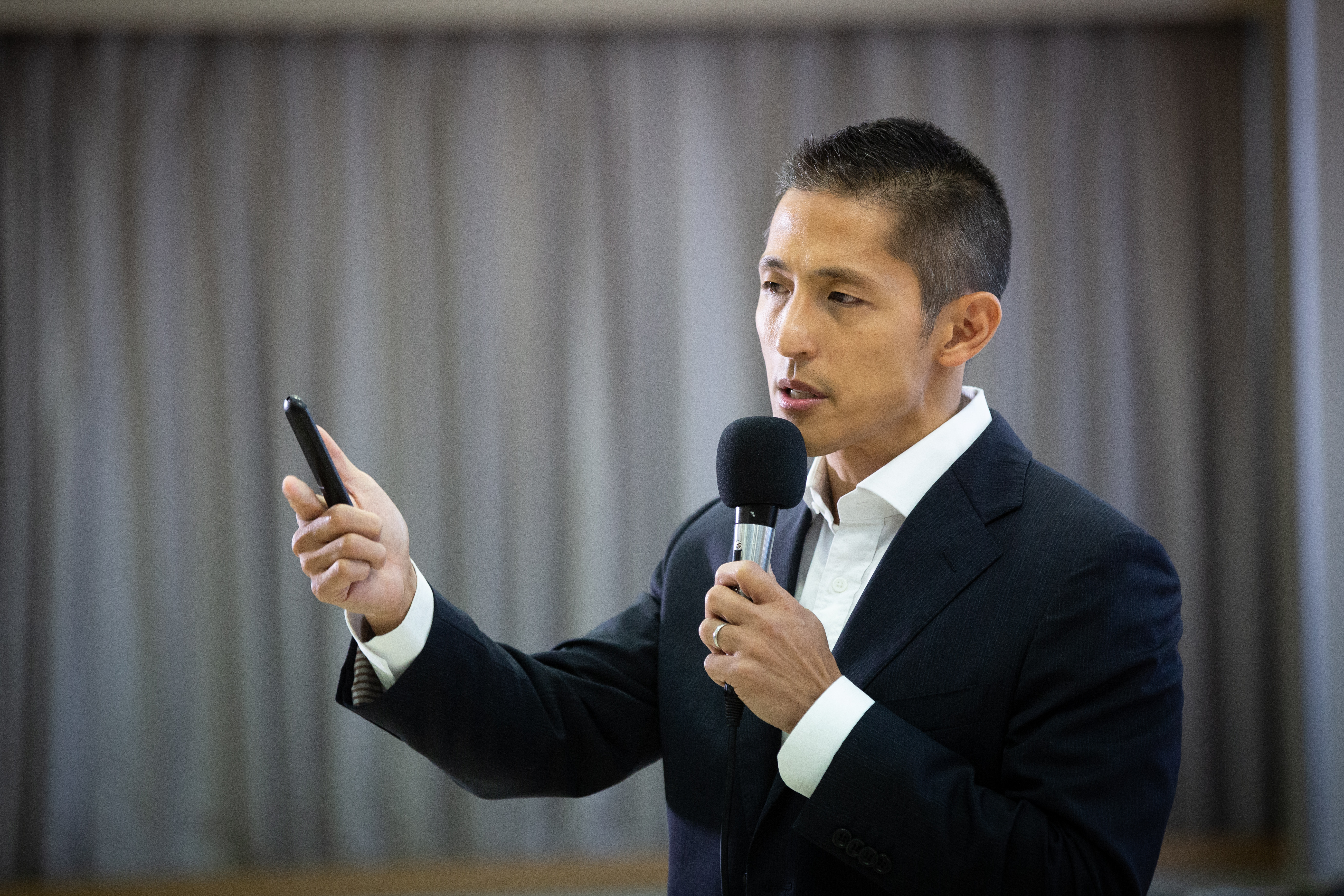 吳怡農爭取民進黨提名參選台北市長，王世堅表示一定會全力支持。（本刊資料照）