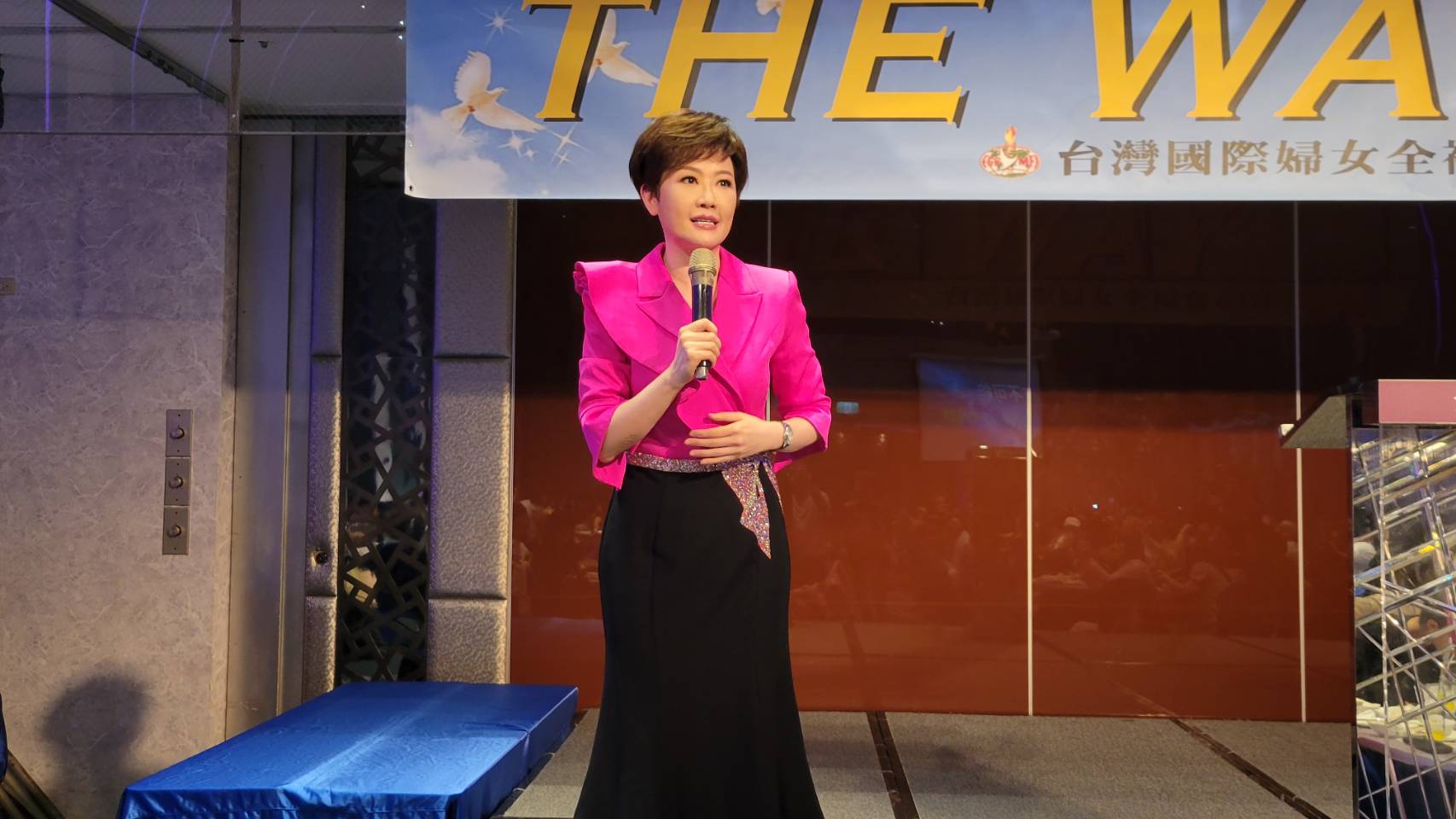 寇乃馨出席活動重提當年被逃婚往事。