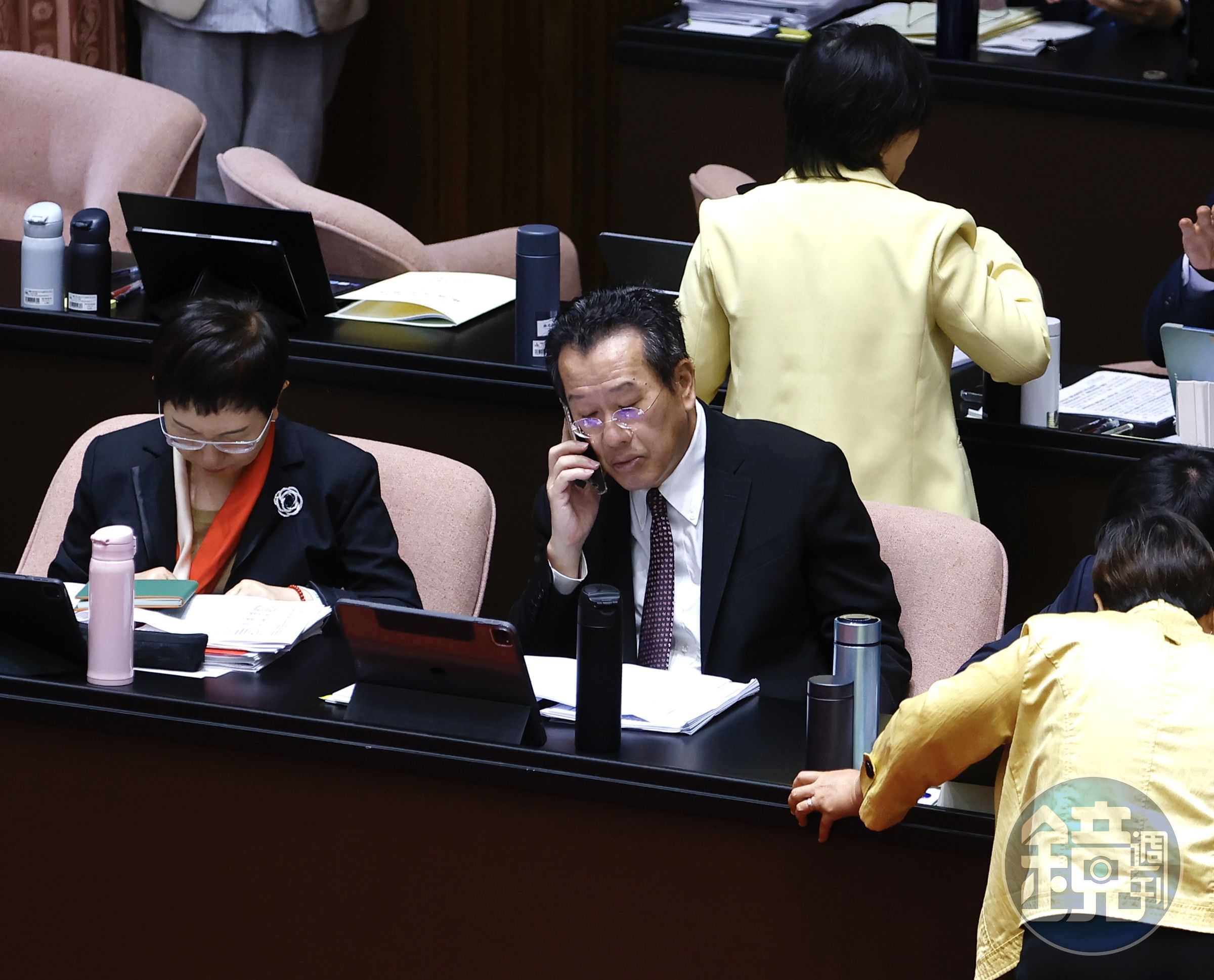 針對川普流出的言論，國防部長顧立雄表示，未收到完整演講內容，去脈絡化內容，不適合立即回應。
