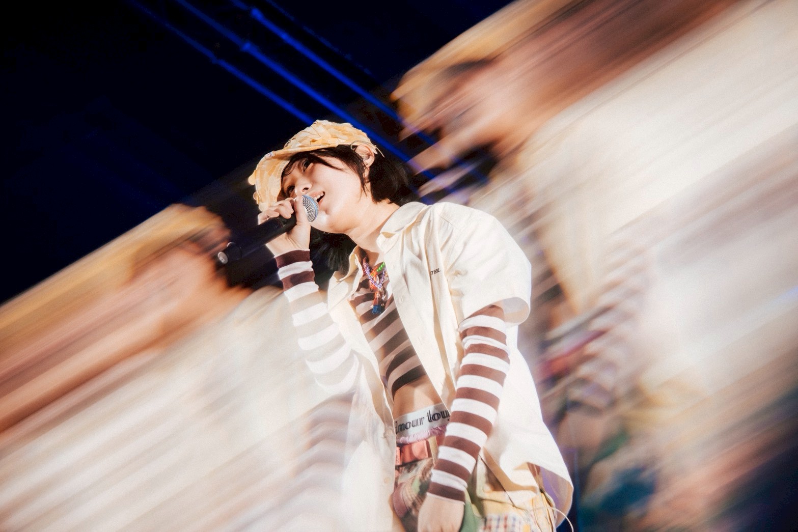 日本新生代歌手とた（tota）為浮現祭獻出首場海外演出。（浮現祭、波麗佳音提供）