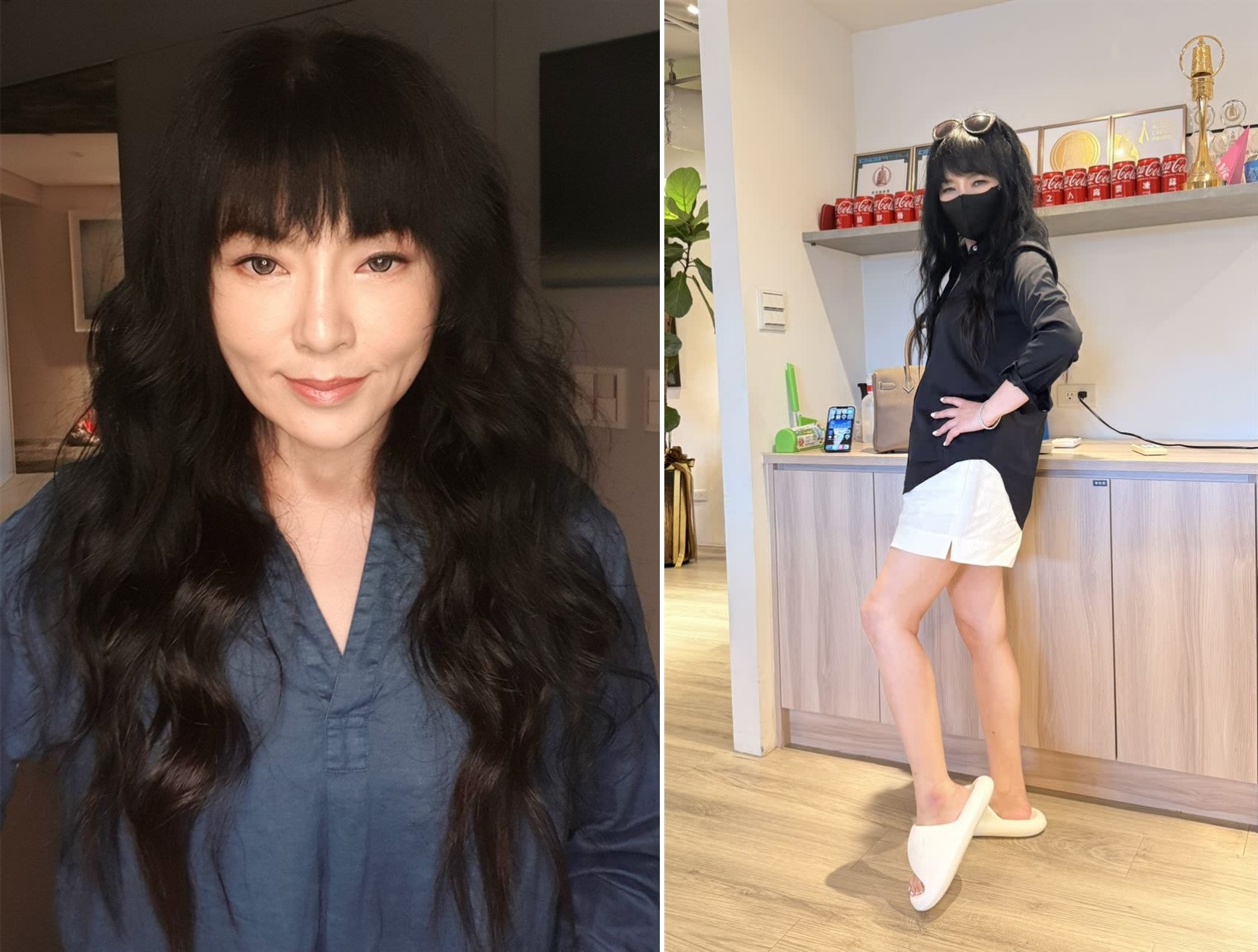 唐綺陽減重有成，她透露是透過嚴格控制飲食達成。（翻攝自臉書）