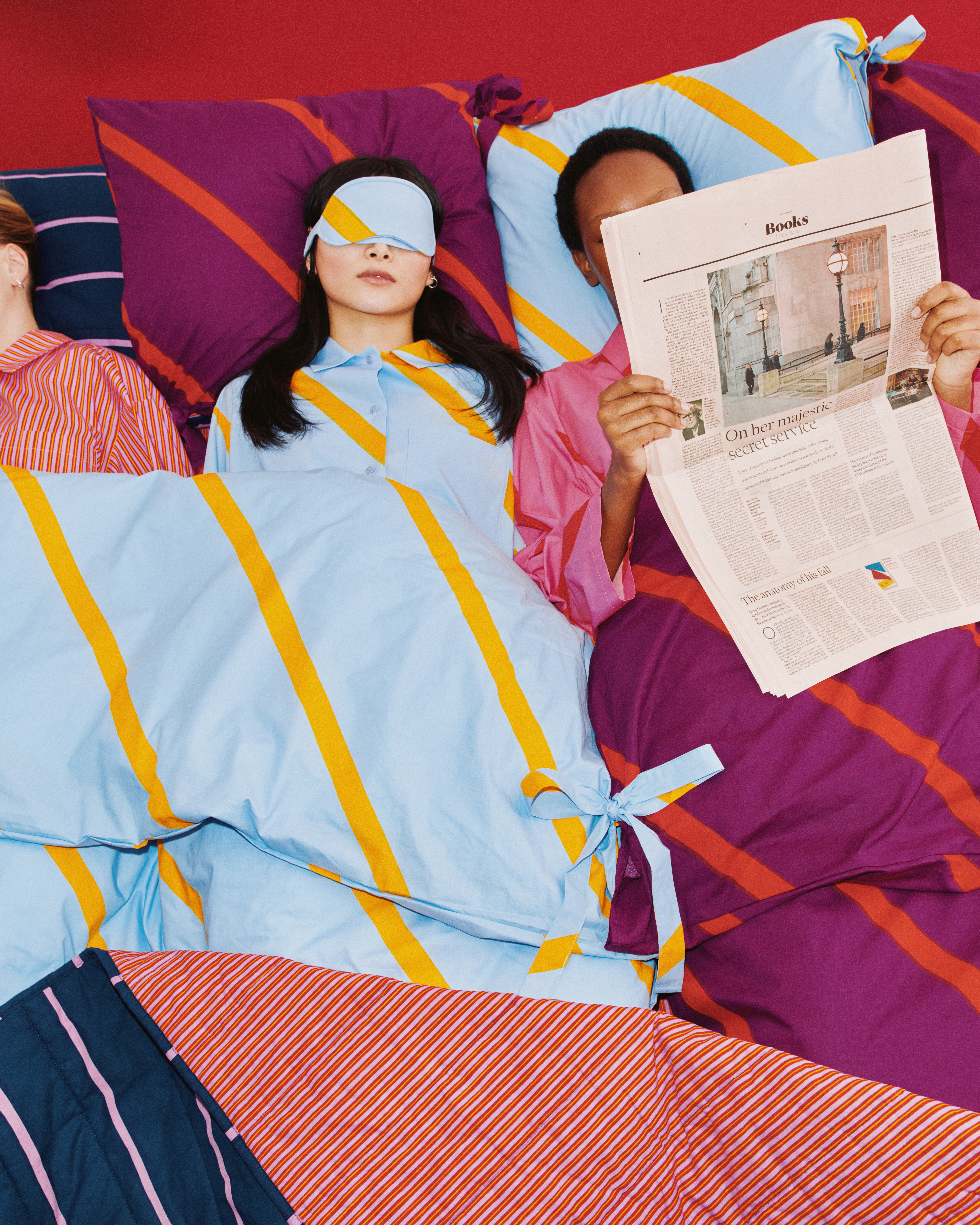 Laila Gohar × Marimekko聯名合作系列實現在家、外出一套到底的夢想。（俊思提供）