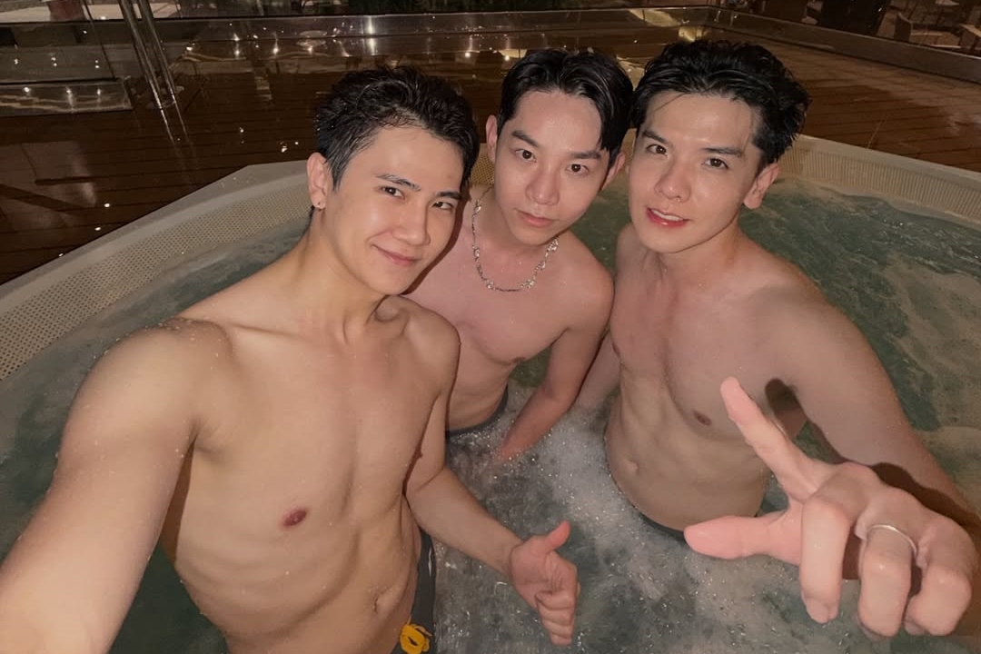 YouTube頻道「三人日常Thruple Daily」戀人震撼宣布分手。（翻攝自三人日常 Thruple Daily IG）