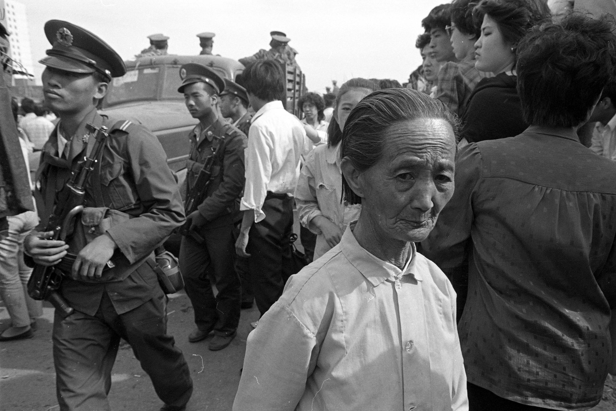 《吼叫一九八九》系列，1989年攝（謝三泰提供）