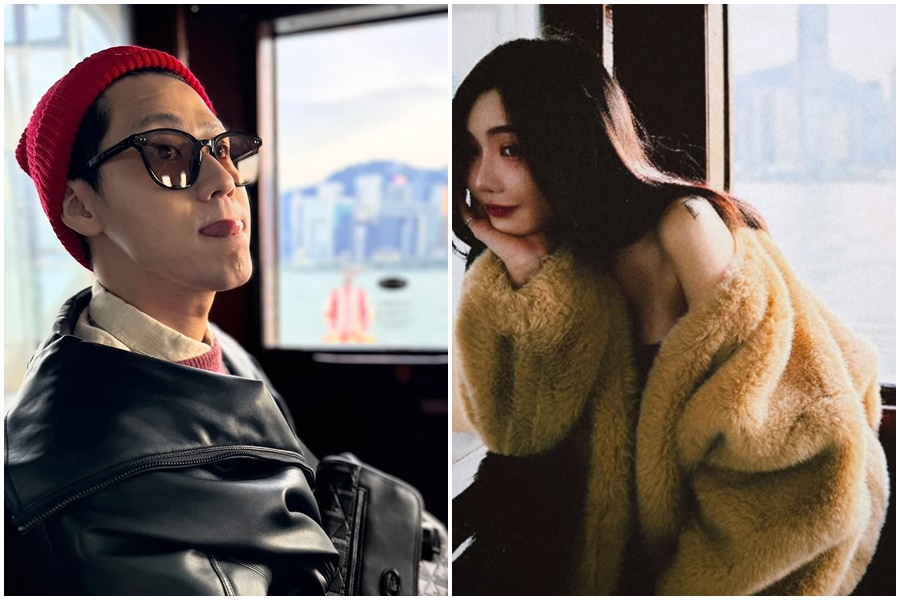 李玉璽經紀公司證實他與許允樂正在交往。（翻攝自李玉璽、許允樂IG）