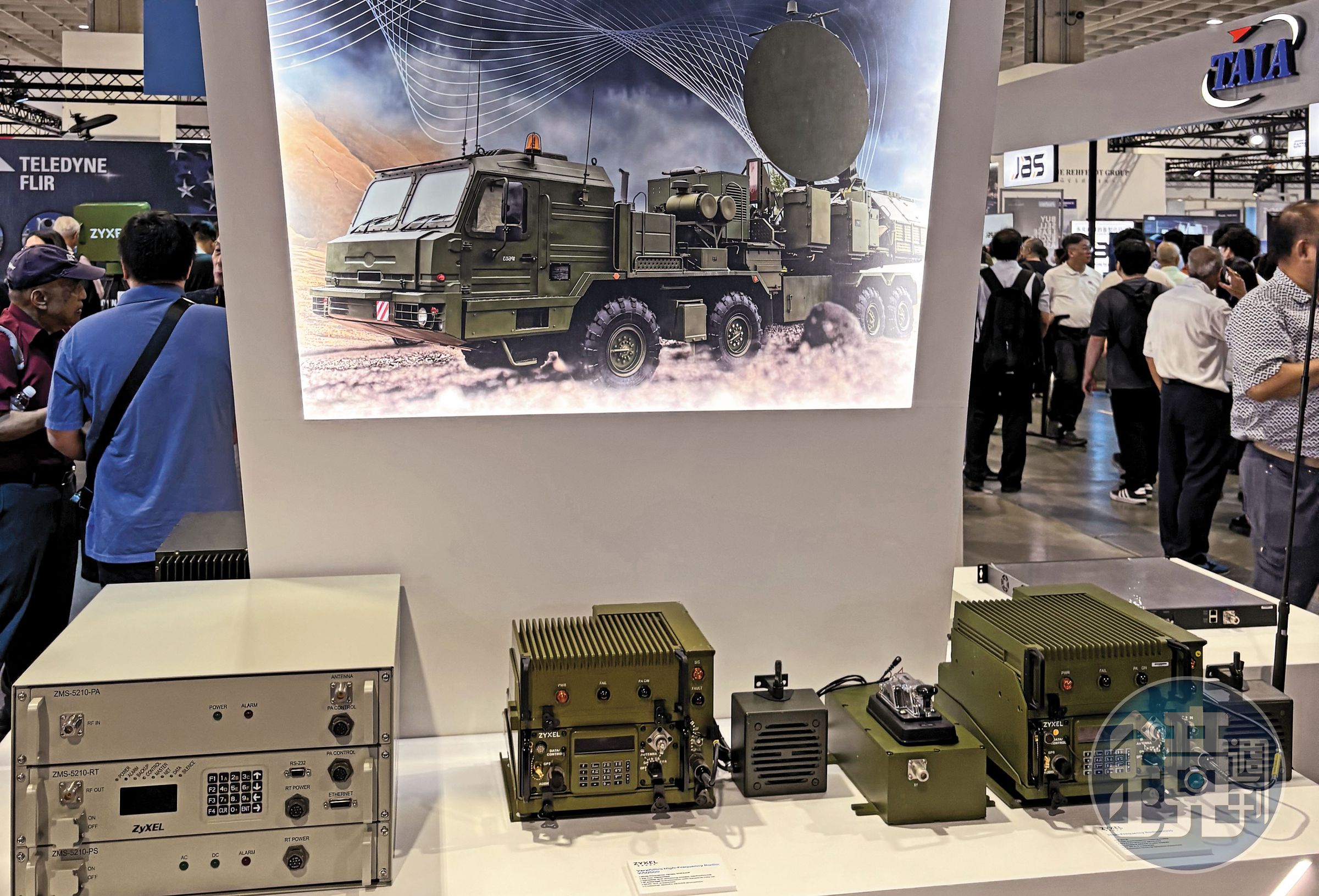 合勤投控為軍方開發出許多抗干擾、具保密功能的通訊產品。