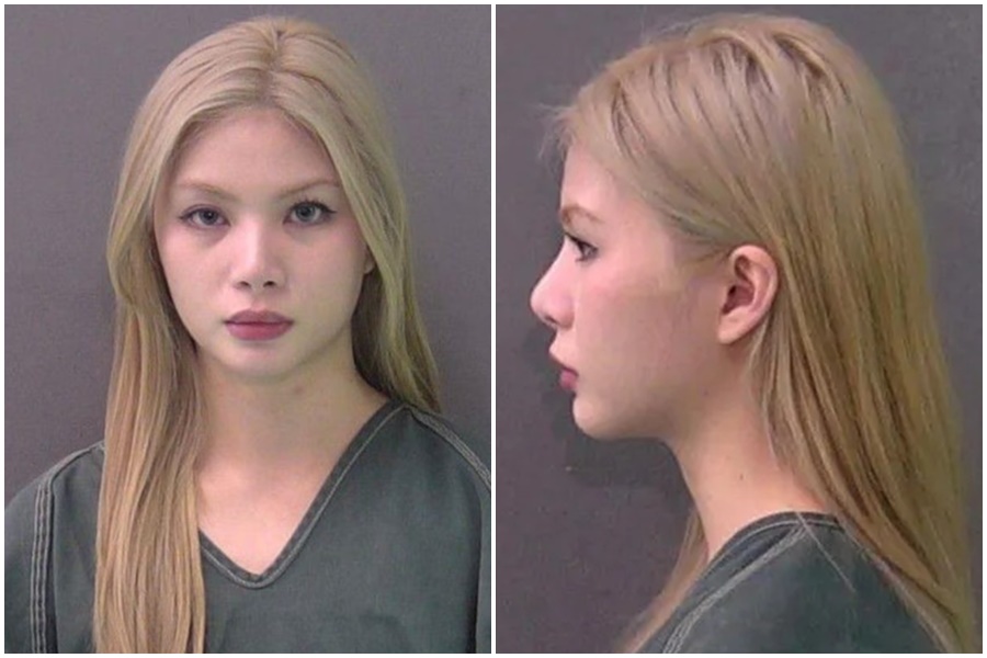 27歲的正妹代課教師安潔拉帕爾馬雷斯（Angela Palmares），因涉嫌與學生發生不當關係，22日遭到警方逮捕，（翻攝臉書@Llano County Sheriff`s Office）