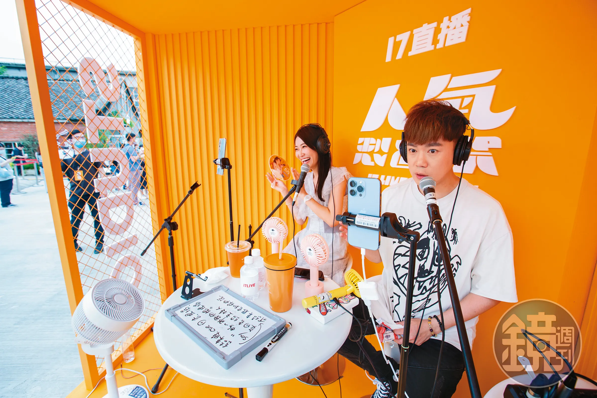 李岳有三間舞蹈教室，也做自媒體，立拚明年再加盟。（鏡好聽提供）