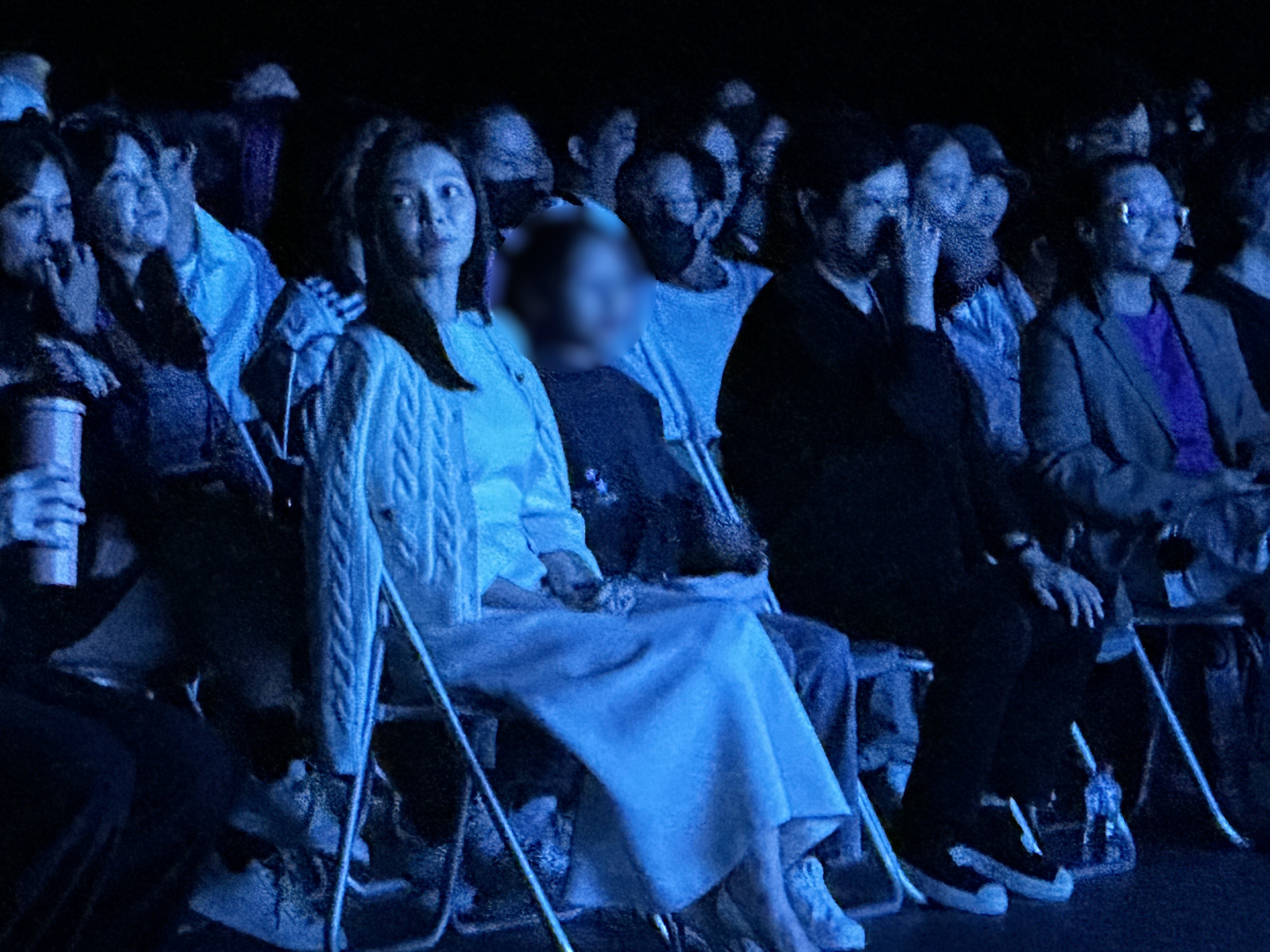 曾馨瑩今（8）日帶著小女兒QQ一同出席第三屆「永齡銘馨盃」決賽。