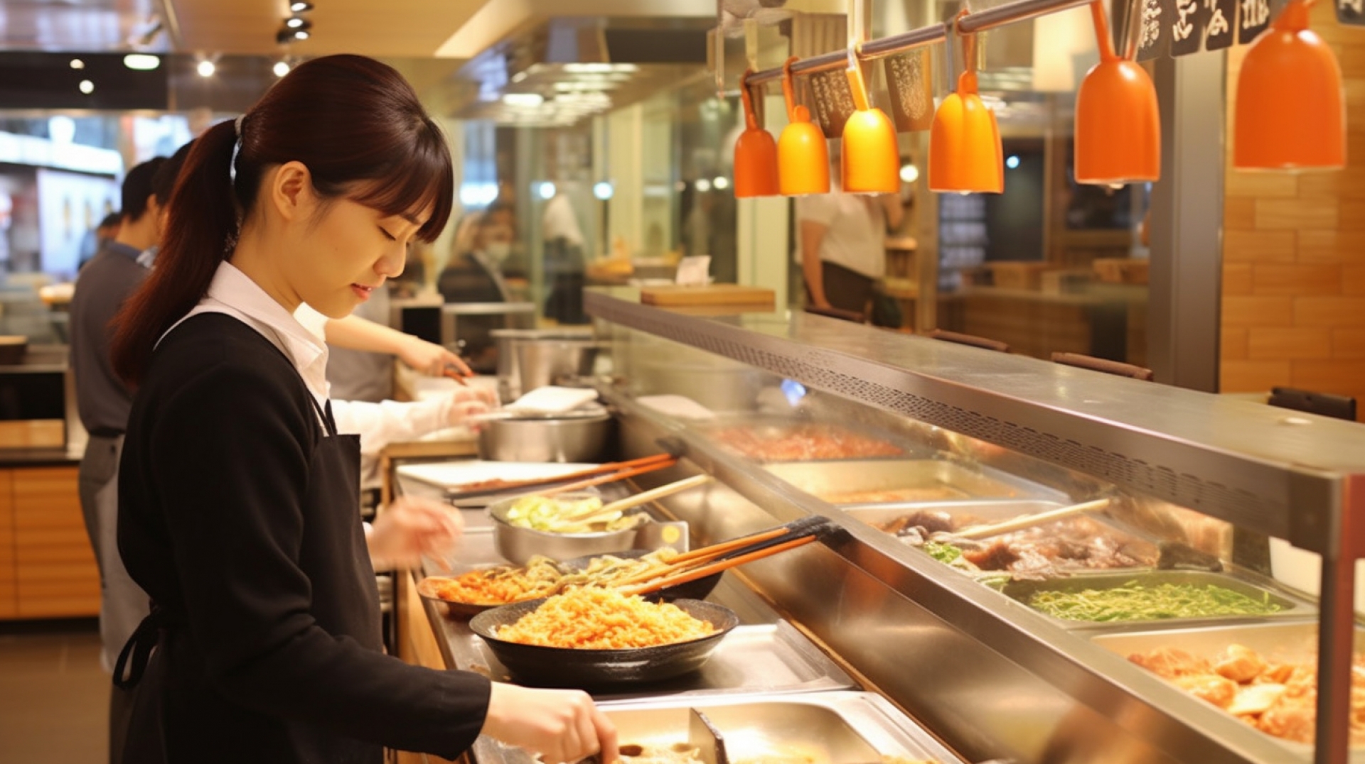 一位網友的叔叔經營自助餐，扣除成本後每月可輕鬆月入百萬，令他感到驚訝。（示意圖 photoAC）