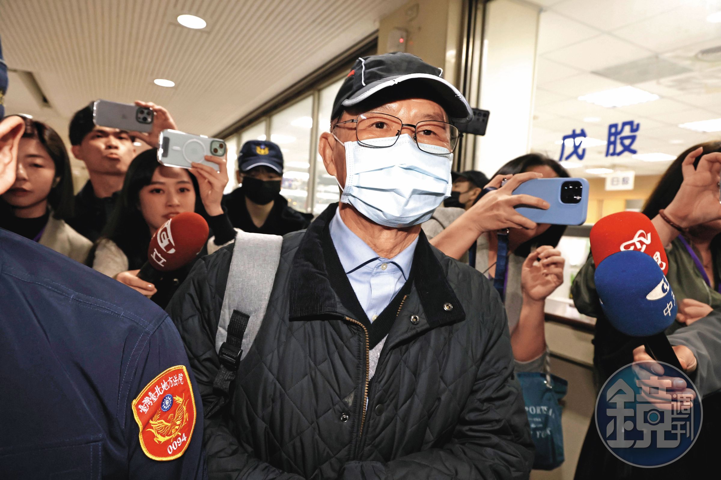 前台北市副市長彭振聲1月23日出庭,坦承與柯文哲共犯圖利京華城案。
