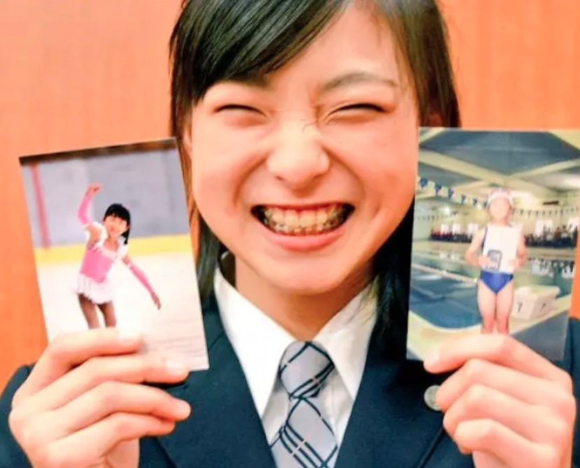 日本女子花式滑冰名將坂本花織，在引退記者會上宣布自己結婚的消息。（翻攝自IG@teamkaori_sakamoto）