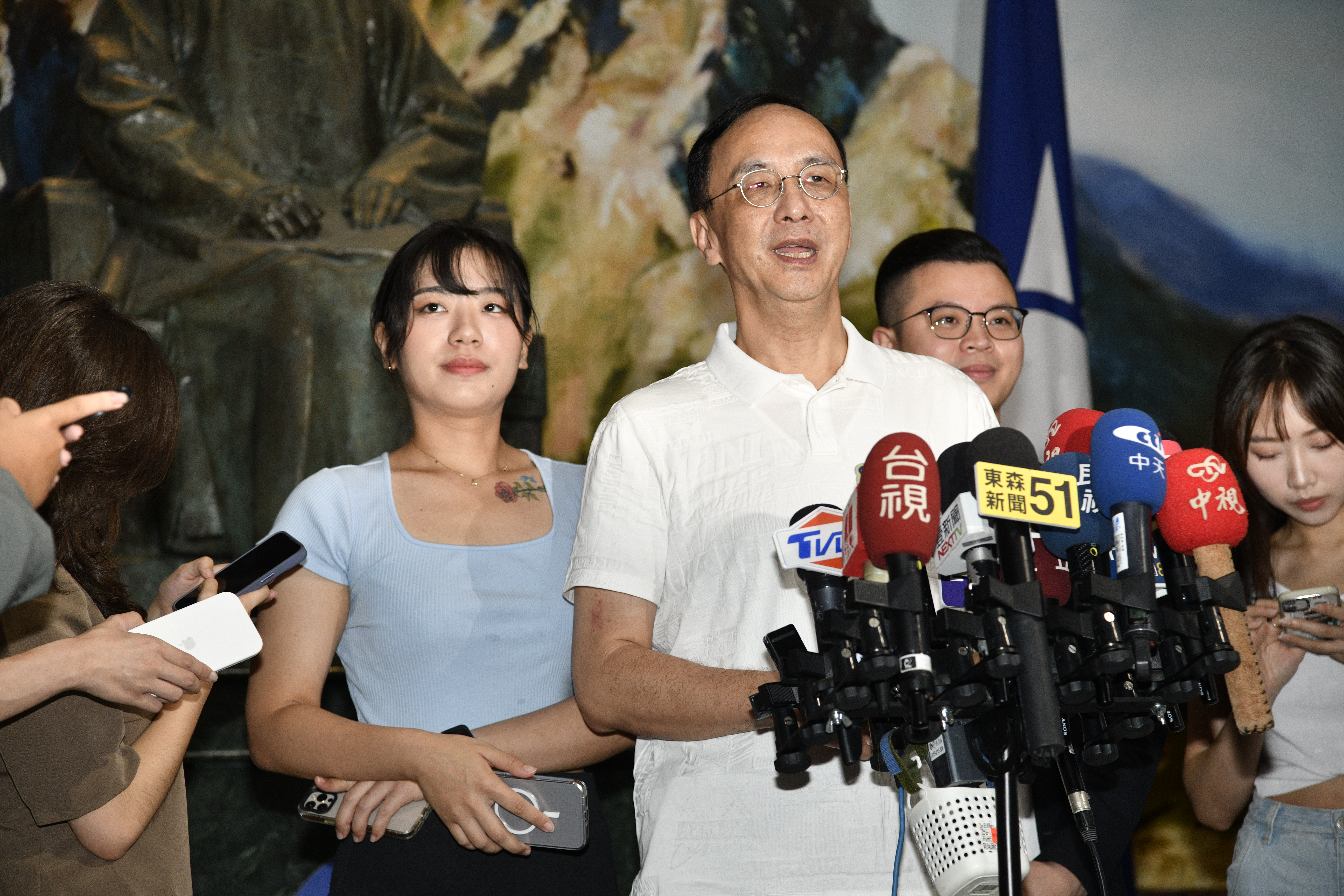 朱立倫昨晚間低調啟程訪問美國。（本刊資料照）