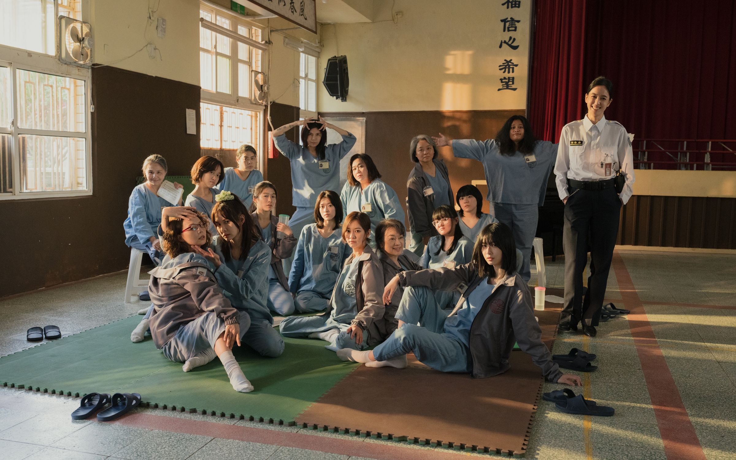 《陽光女子合唱團》中,在獄中的每個人都有各自不同的乖舛命運。(壹壹喜喜提供)