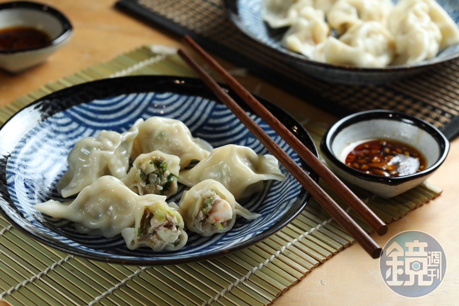 「碧田家」手工水餃是我私心大推必囤!不追求將料塞到爆餡,反而每一顆都吃得到Q韌餃皮與鮮甜餡料的結合。(內用依口味60元起/份,冷凍包裝依口味220元起/30粒)