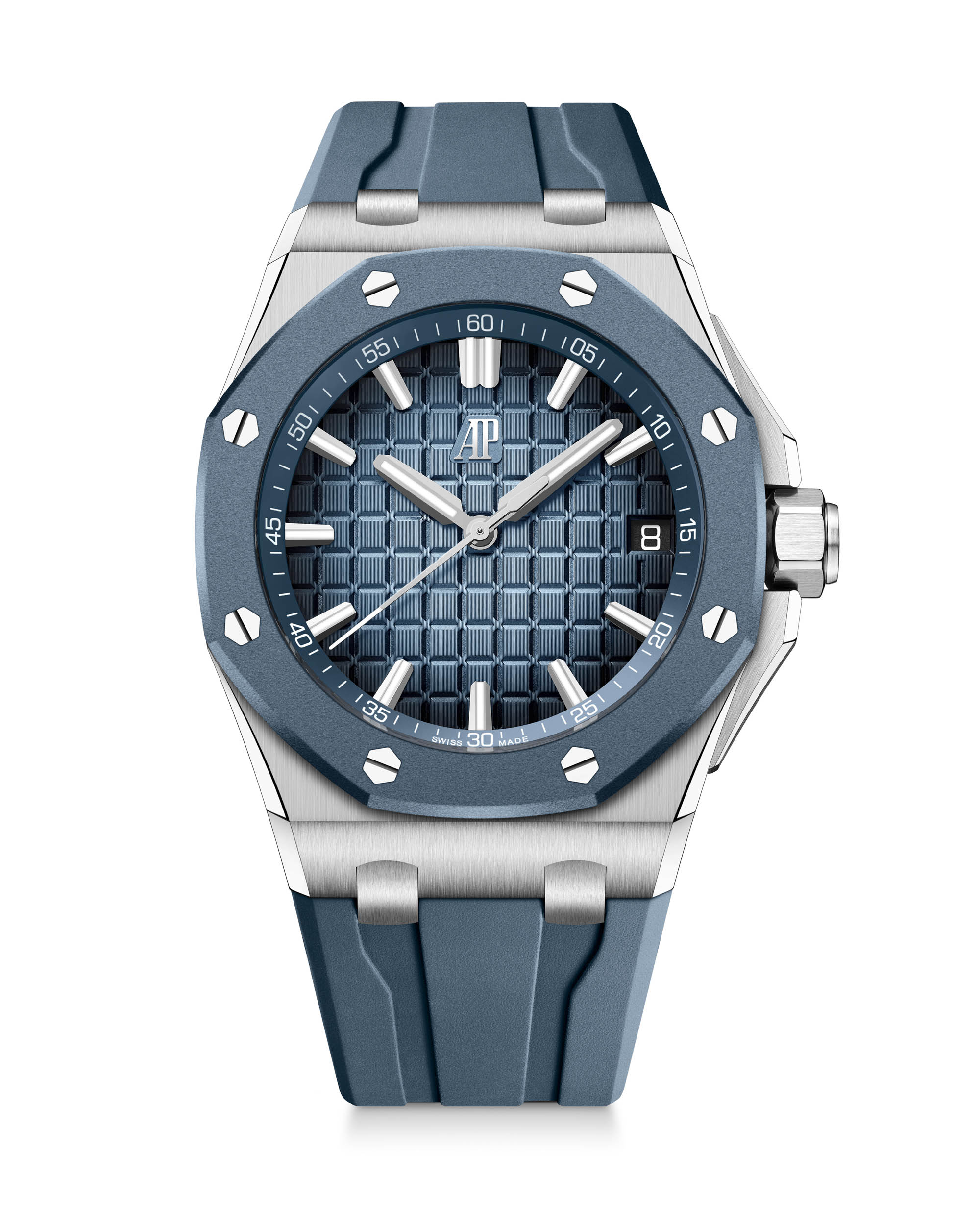 Royal Oak Offshore 43 Selfwinding｜不鏽鋼材質／錶徑43mm／時、分、秒、日期指示／4302⾃動上鍊機芯／動力儲存約70小時／防水100米／定價：NT$883,000