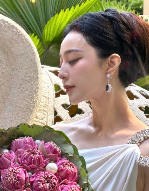 范冰冰狀態驚呆全網。（翻攝自微博）