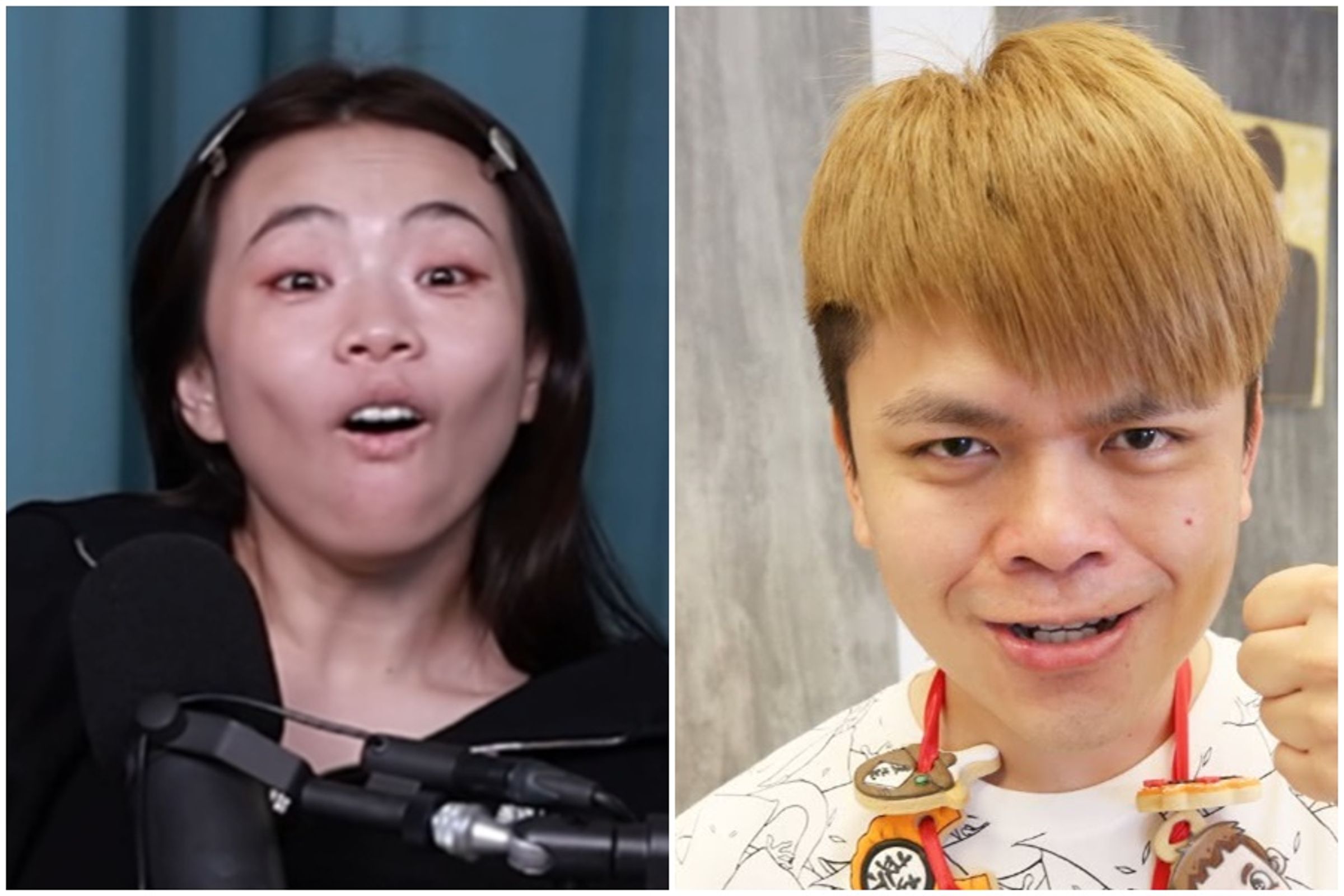 如今蔡阿嘎不甩老婆hahababy爆抄襲爭議，今一早就在IG限時動態發文。（翻攝自蔡阿嘎IG、臉書）