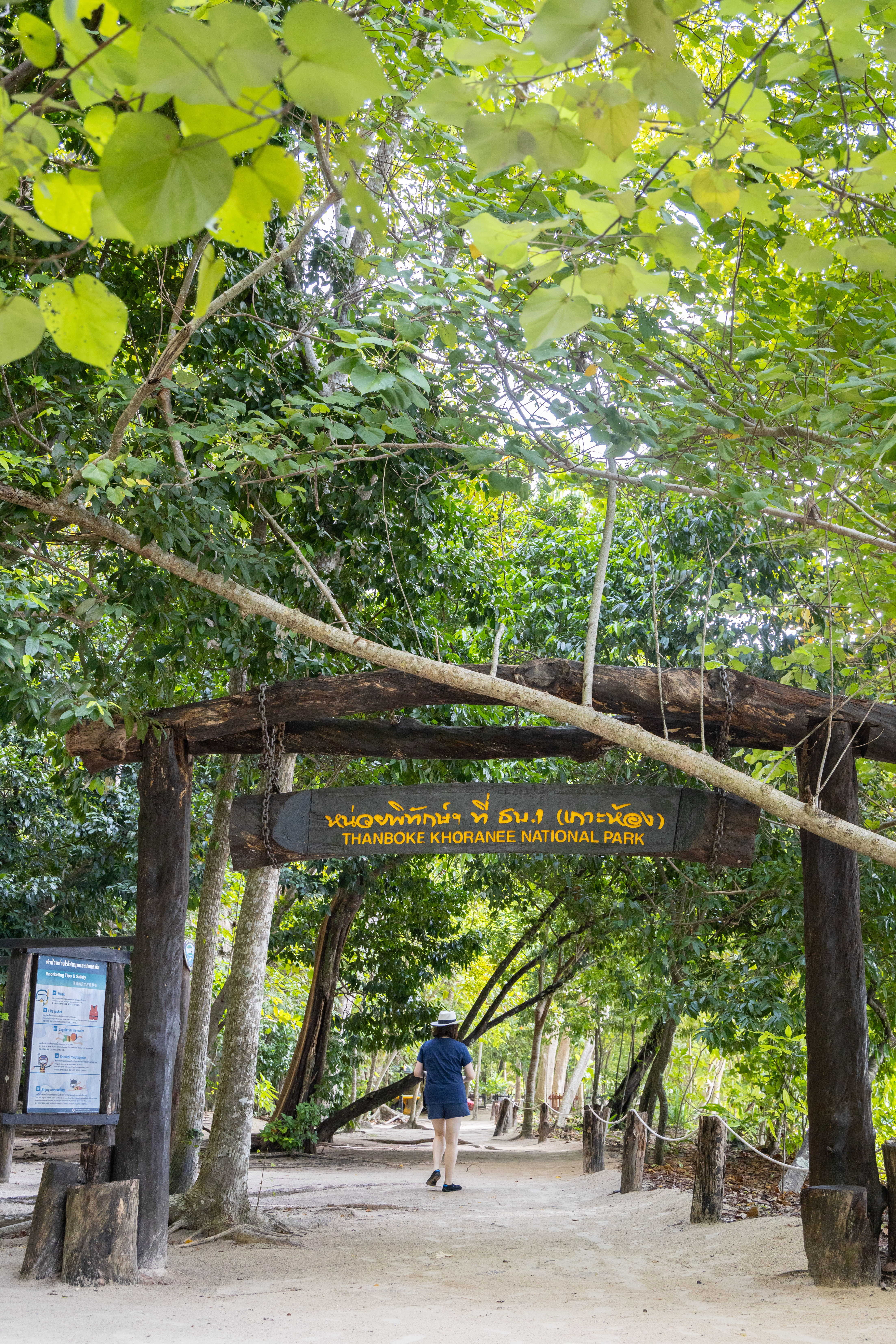 Hong Island屬於THANBOKE KHORANEE國家公園的範圍。