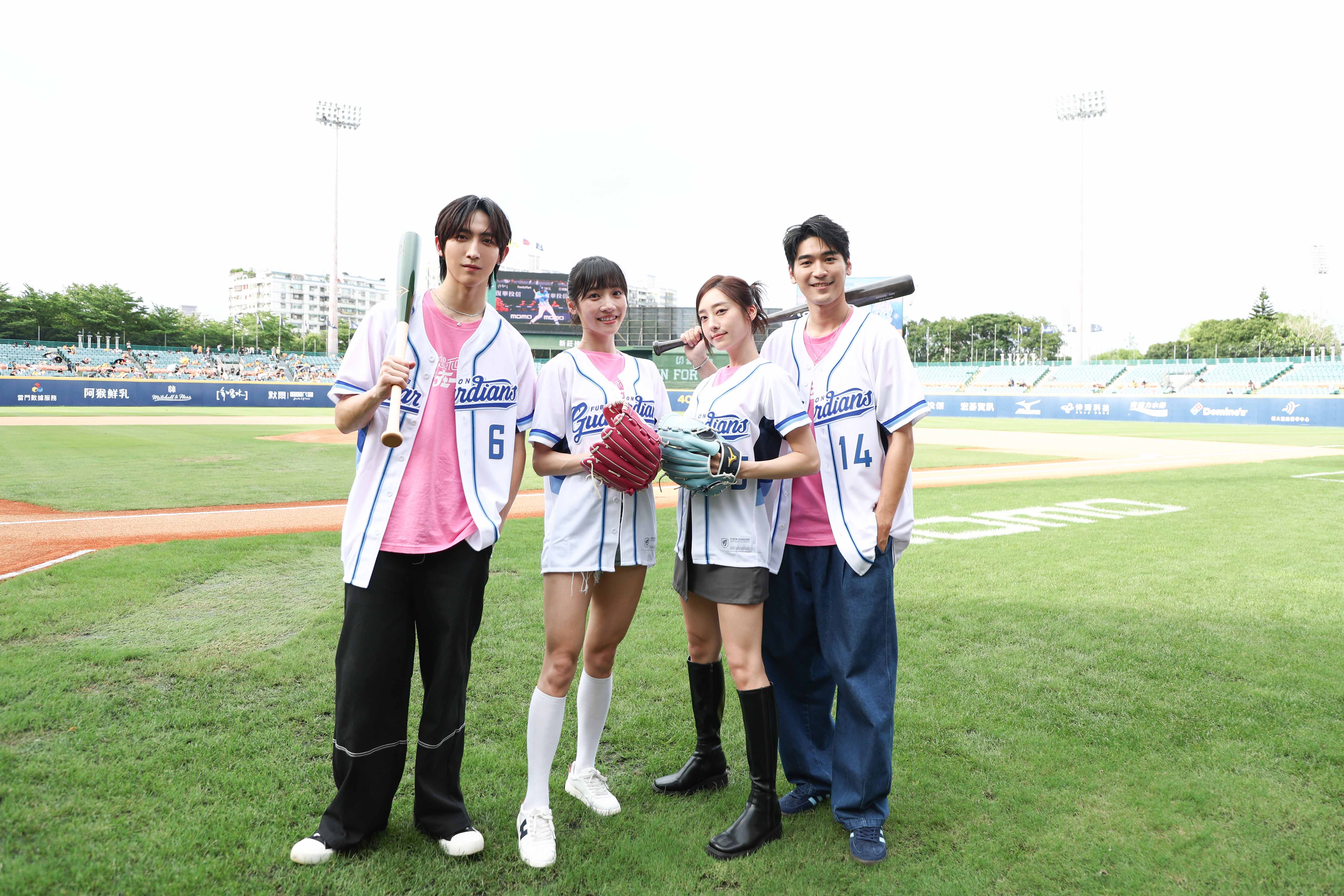 4人運動神經都發達，練習時也頻被教練讚有天賦。（星映電影提供）