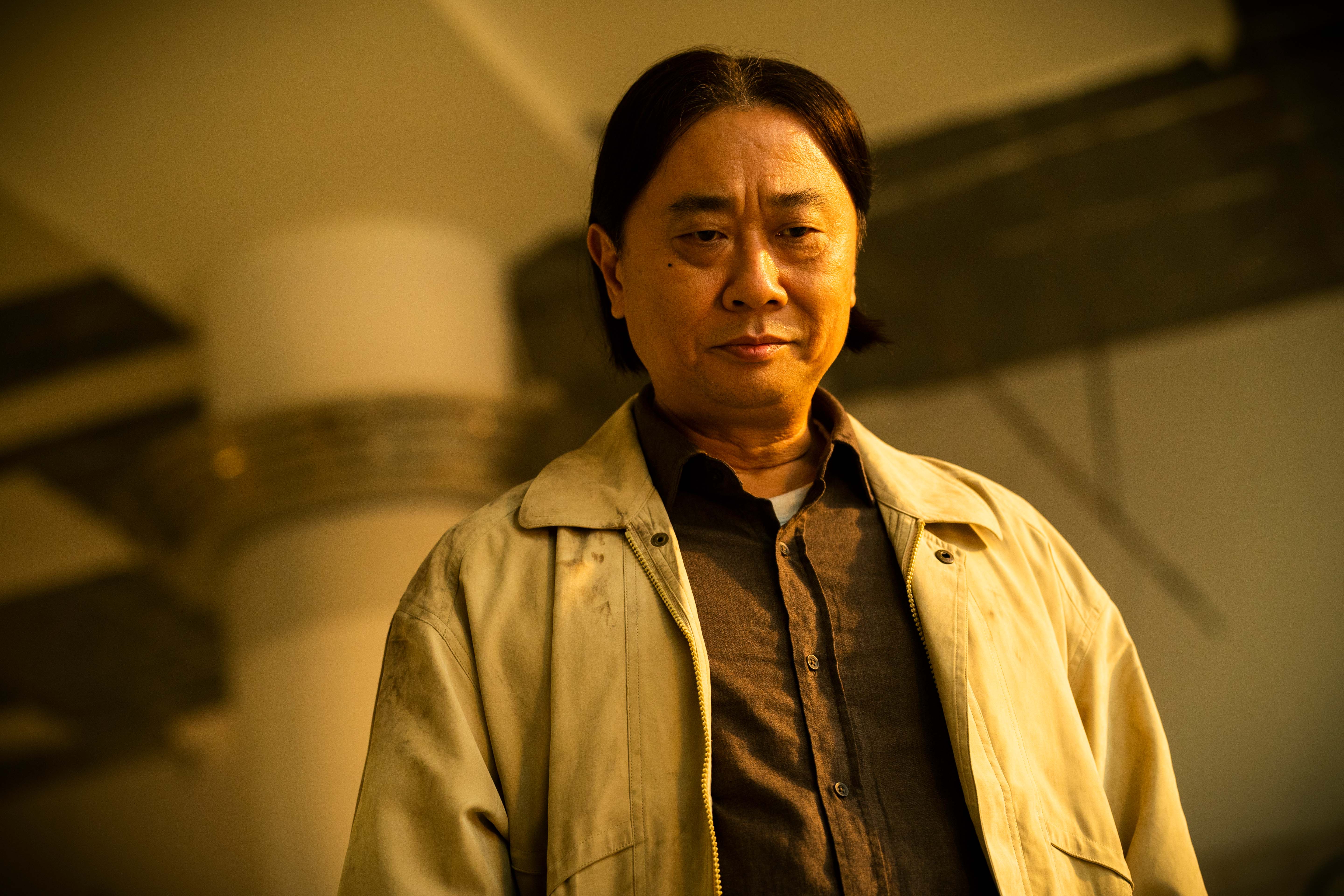 邰智源睽違十年再度回歸演出《正港分局》竟成「成語殺人魔」。（Netflix提供）