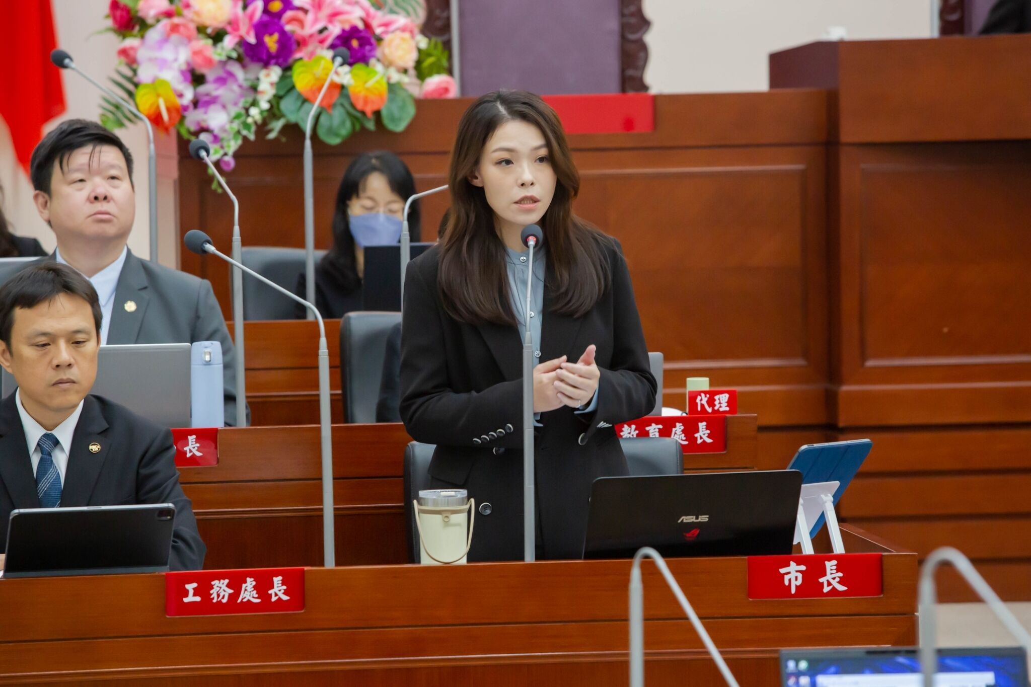 新竹市長高虹安回應，因為531開挖的土與廠商沒有契約，僅在後續口頭說明與7月的採樣結果相同。（新竹市府提供）