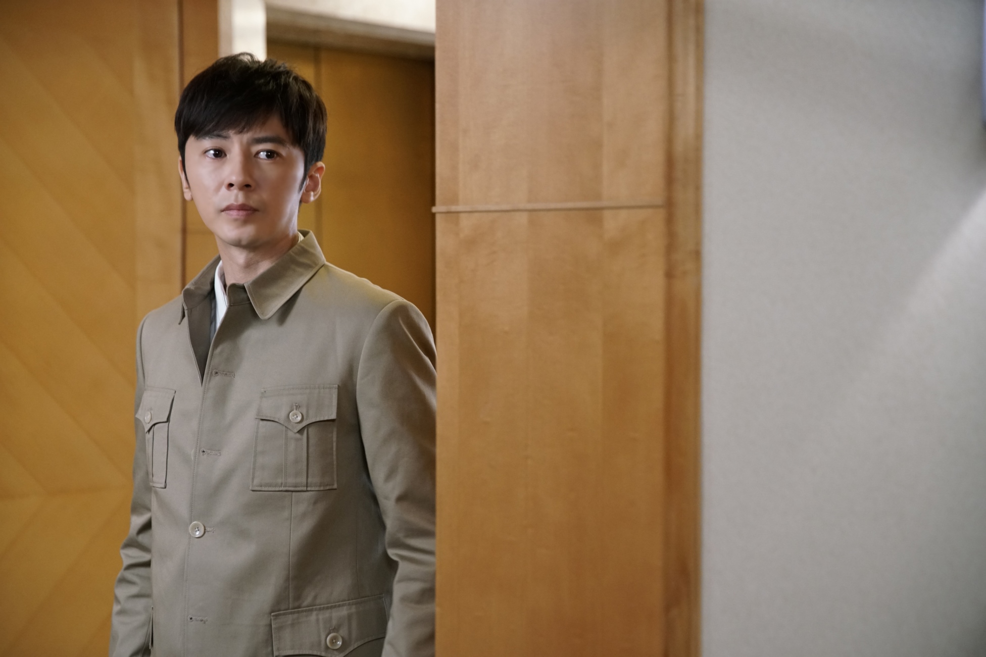 中視八點檔大戲《開創者》李國毅被封純情小奶狗。（中視提供）