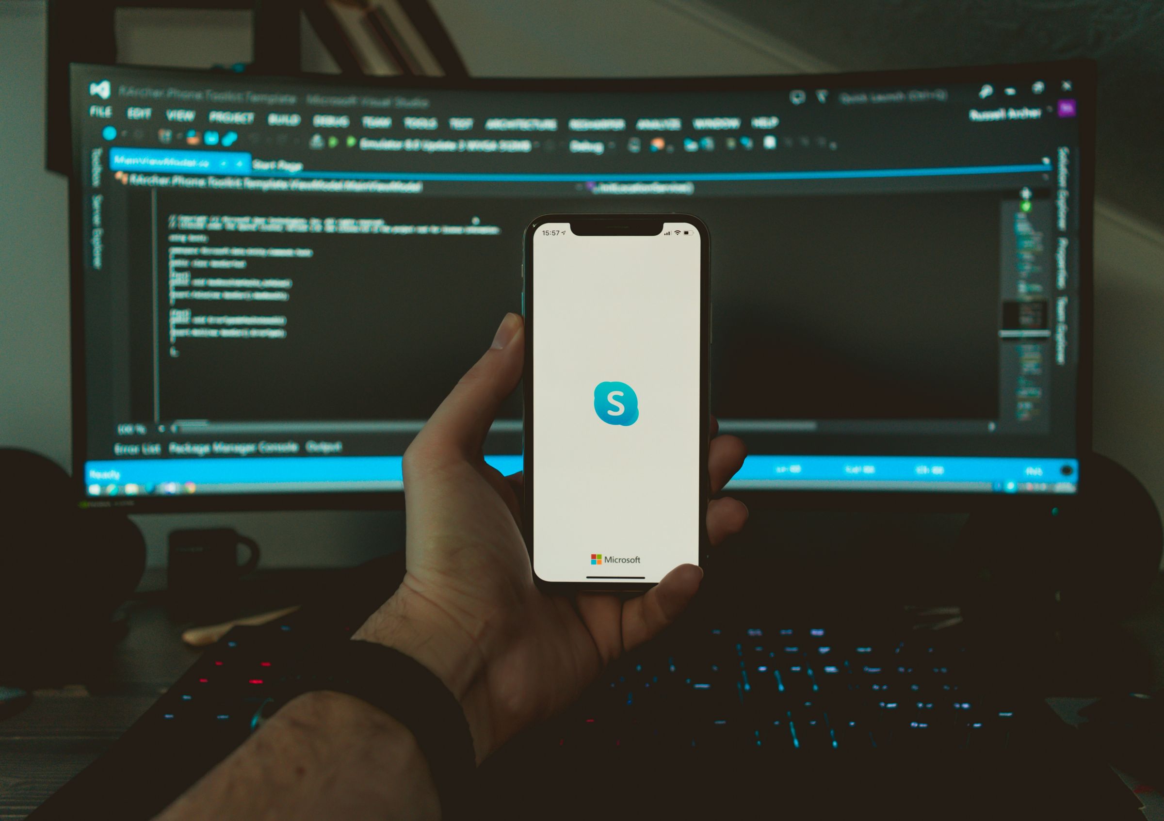 微軟宣布即時通訊軟體Skype將於5月5日正式停用。（取自Unsplash）