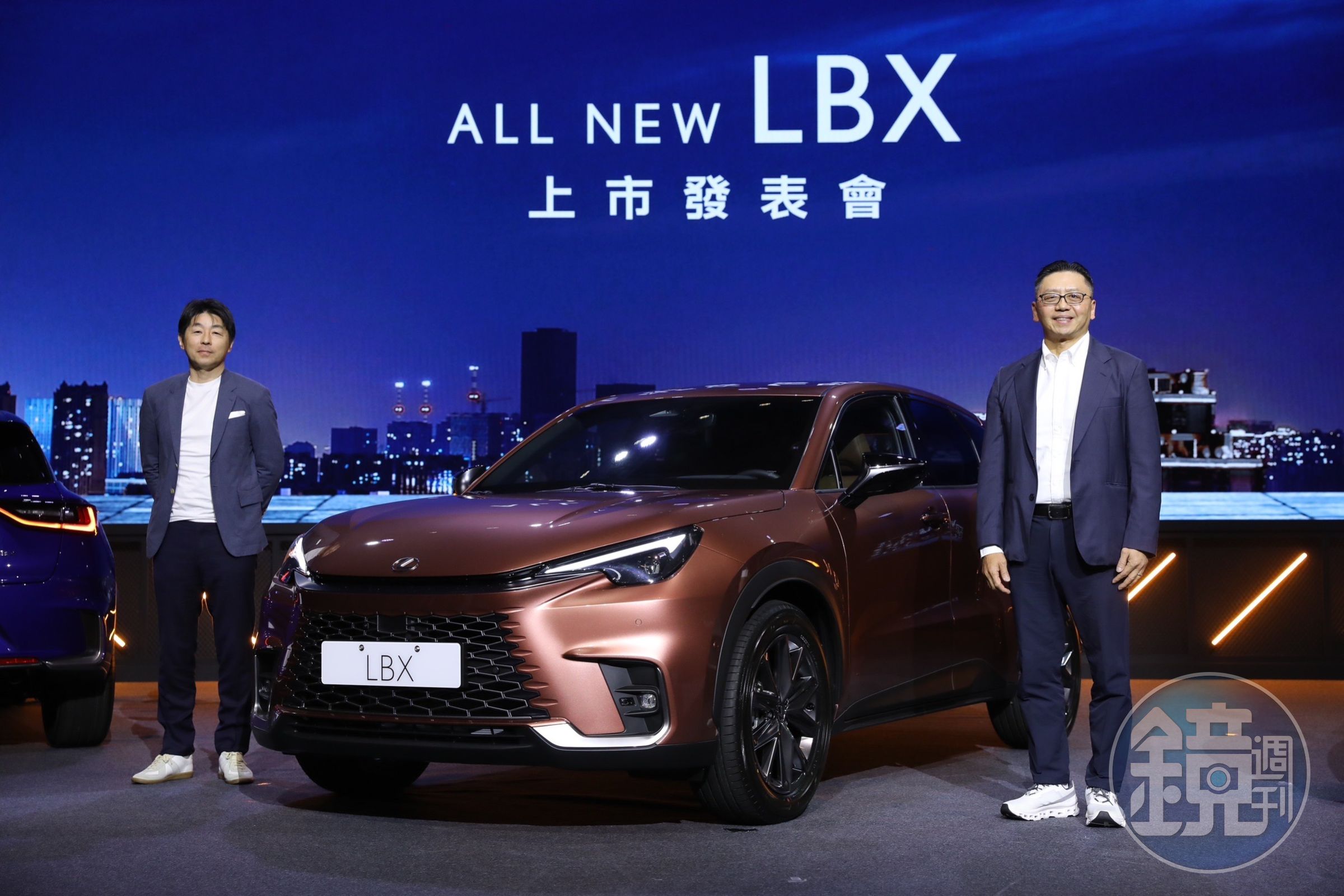 對於今年台灣豪華車市場，和泰車總經理蘇純興（右）樂觀以對。
