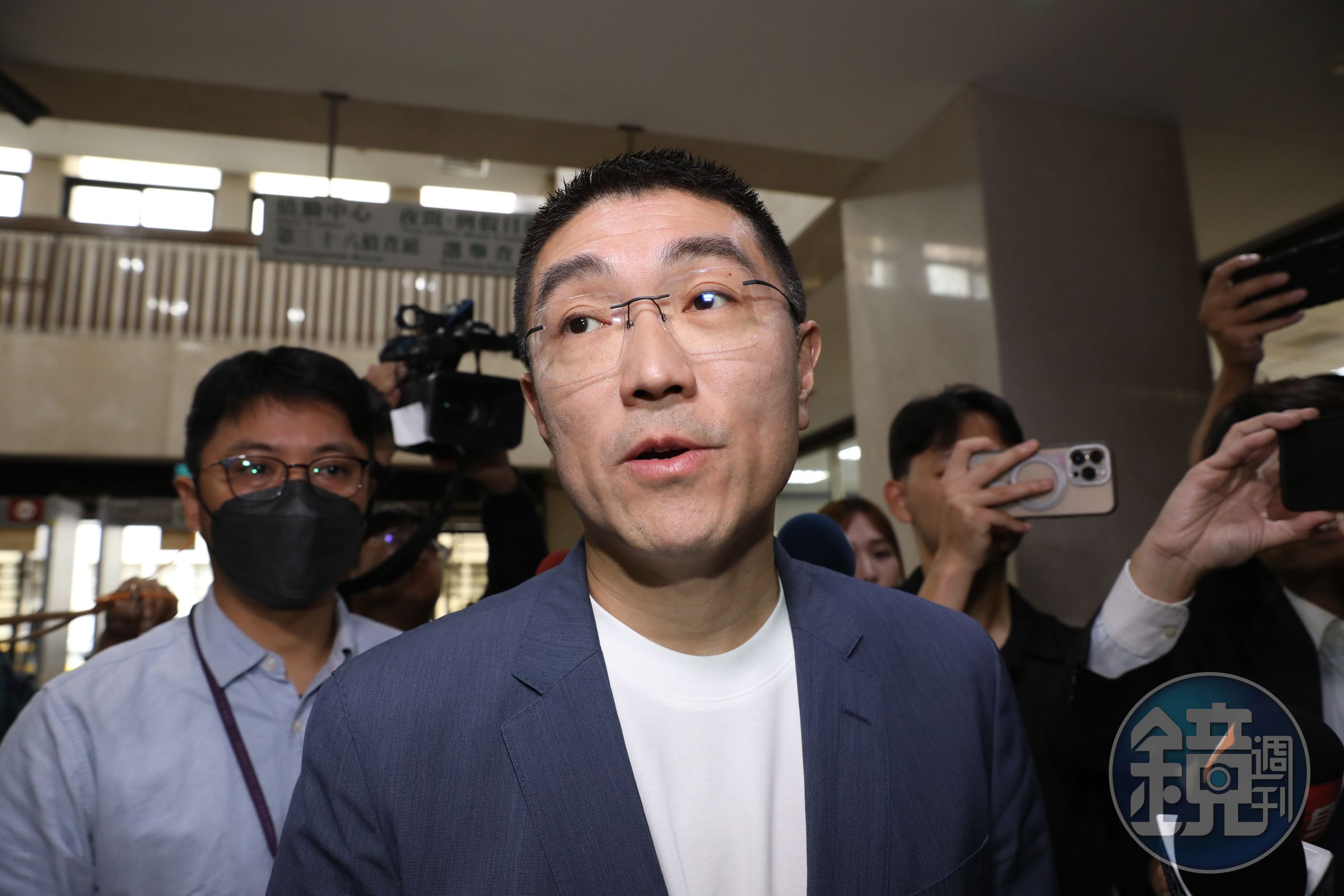 基隆市長謝國樑出庭證實2022年媽媽捐200萬政治獻金。