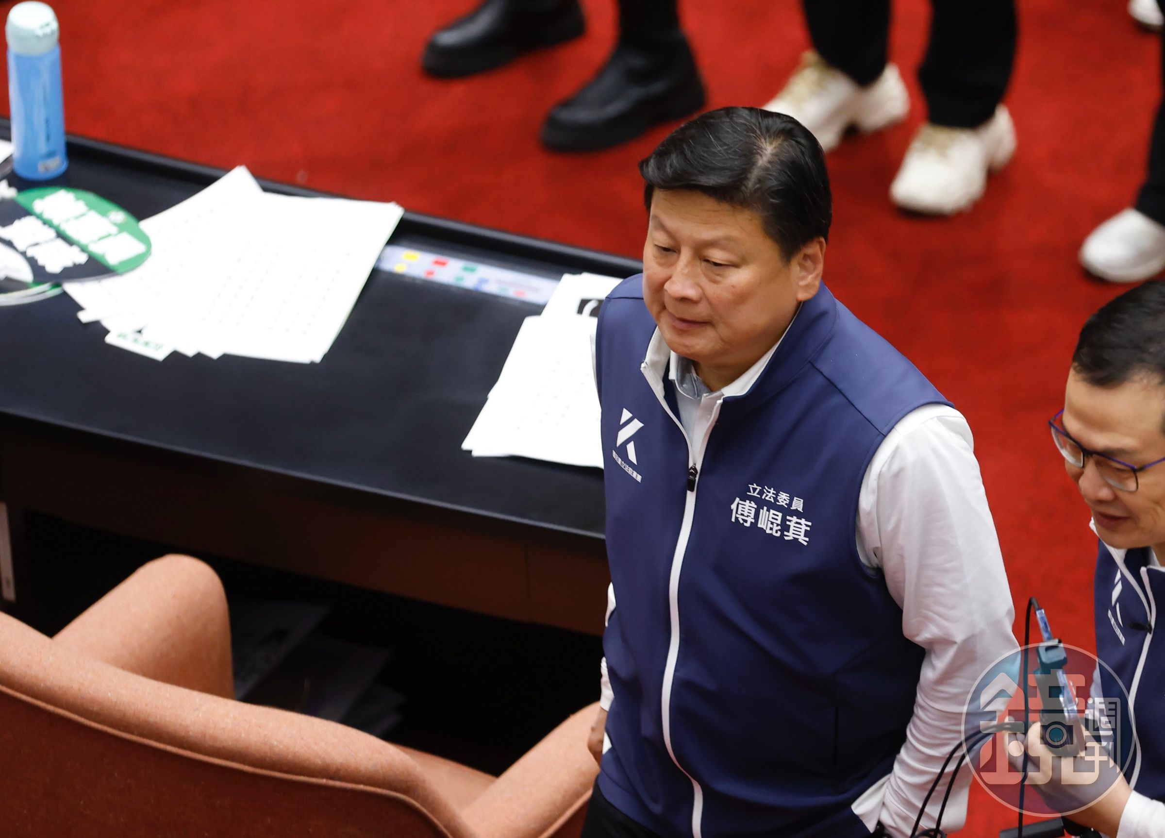 國民黨團總召傅崐萁力邀總統賴清德到立院國情報告，表示國民黨團將以禮相待。
