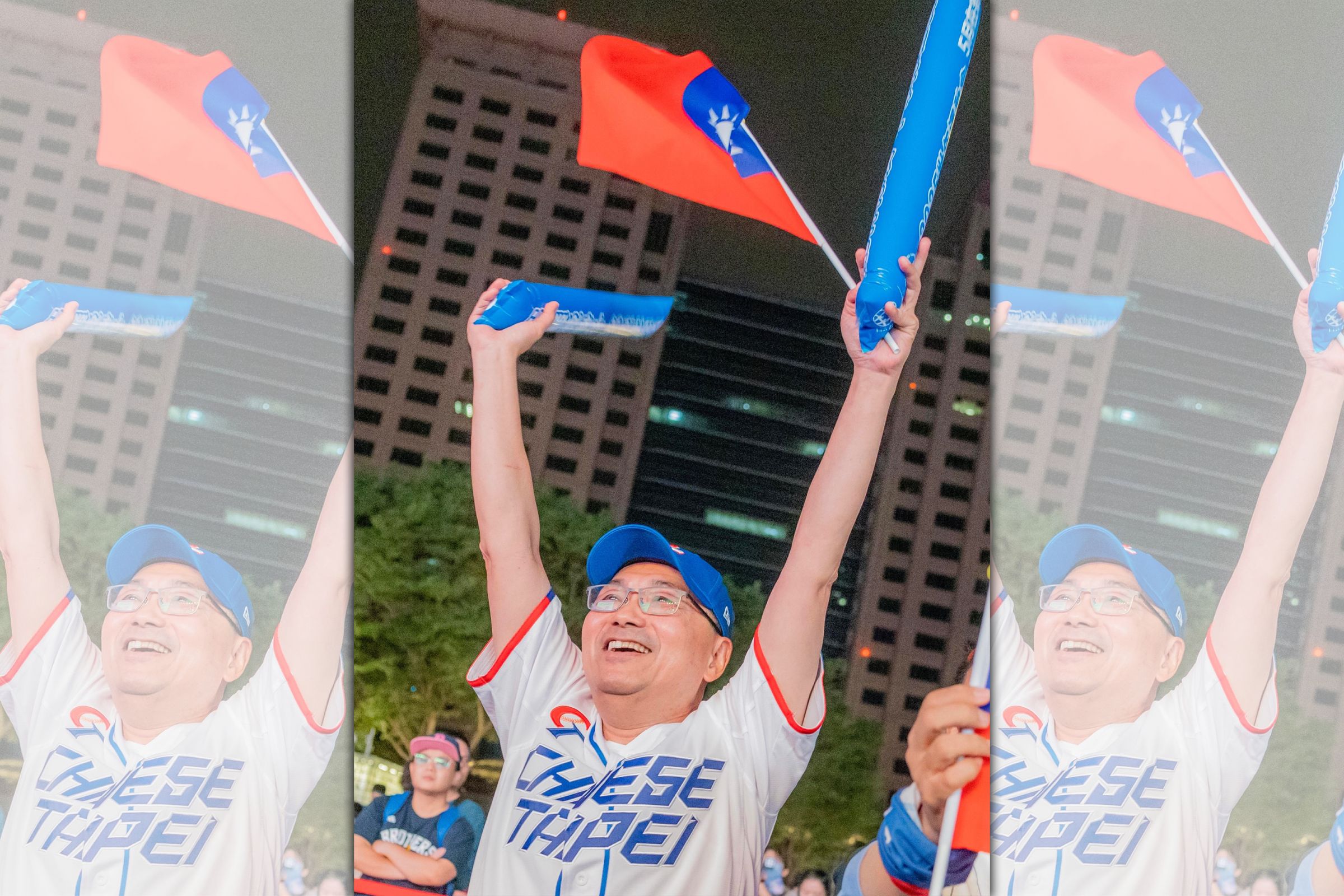 北市長侯友宜今(18日)宣布,中華隊若闖進前3,將加碼國光獎金10%。(翻攝自臉書@侯友宜)
