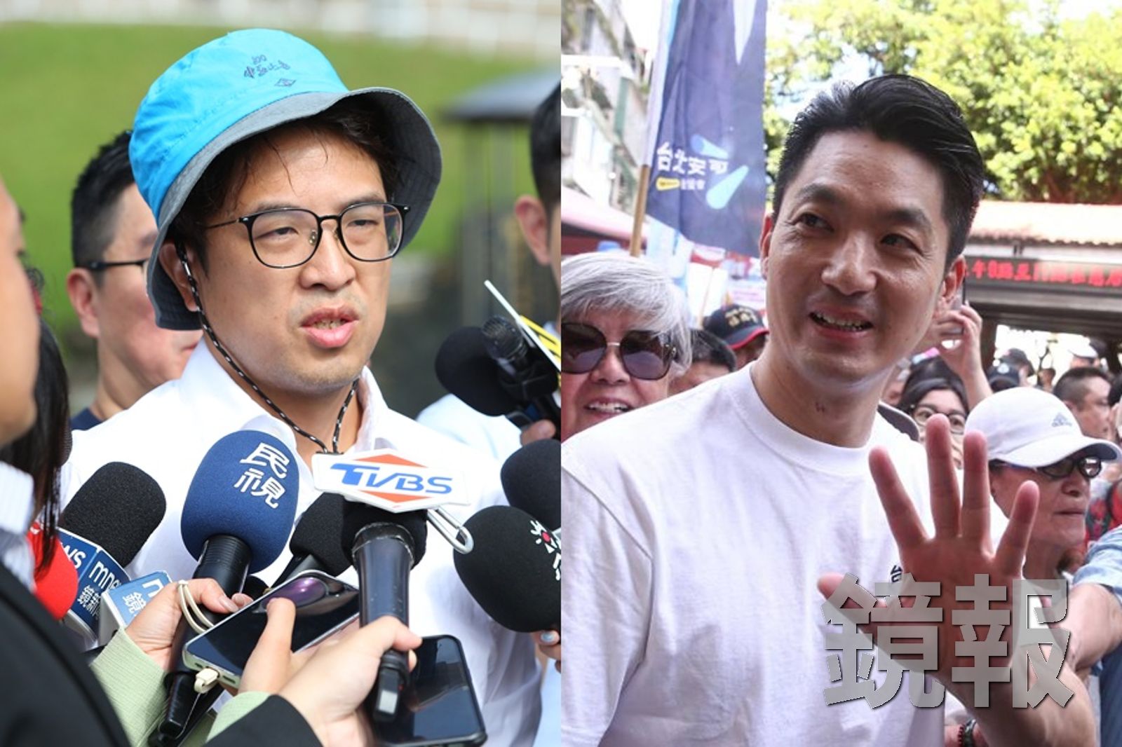 台北市長辯論民調「沈伯洋看好度領先11%」 蔣萬安拋松機遷建41%市民不買單