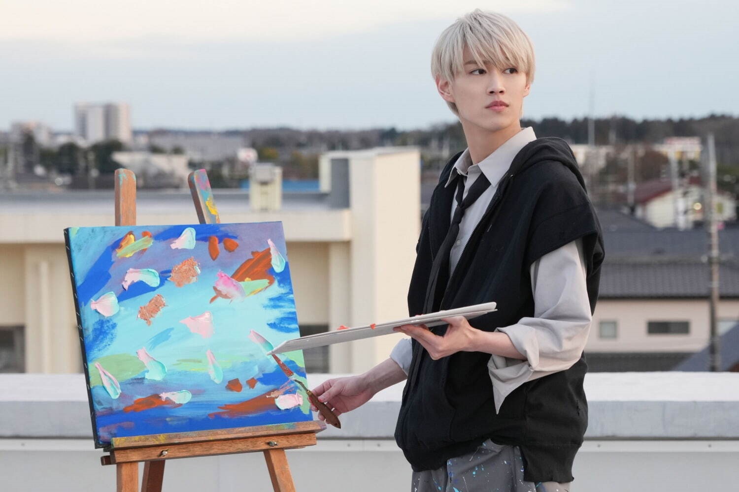 日本男團JO1人氣成員白岩瑠姬將於11月12日為主演電影《天一亮，就想見到你》，在台舉辦影人見面會。（網路圖片）