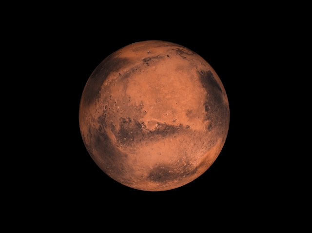 NASA的火星探測器最近拍到神秘的方形結構，引發外界關注。（示意圖，photoAC）