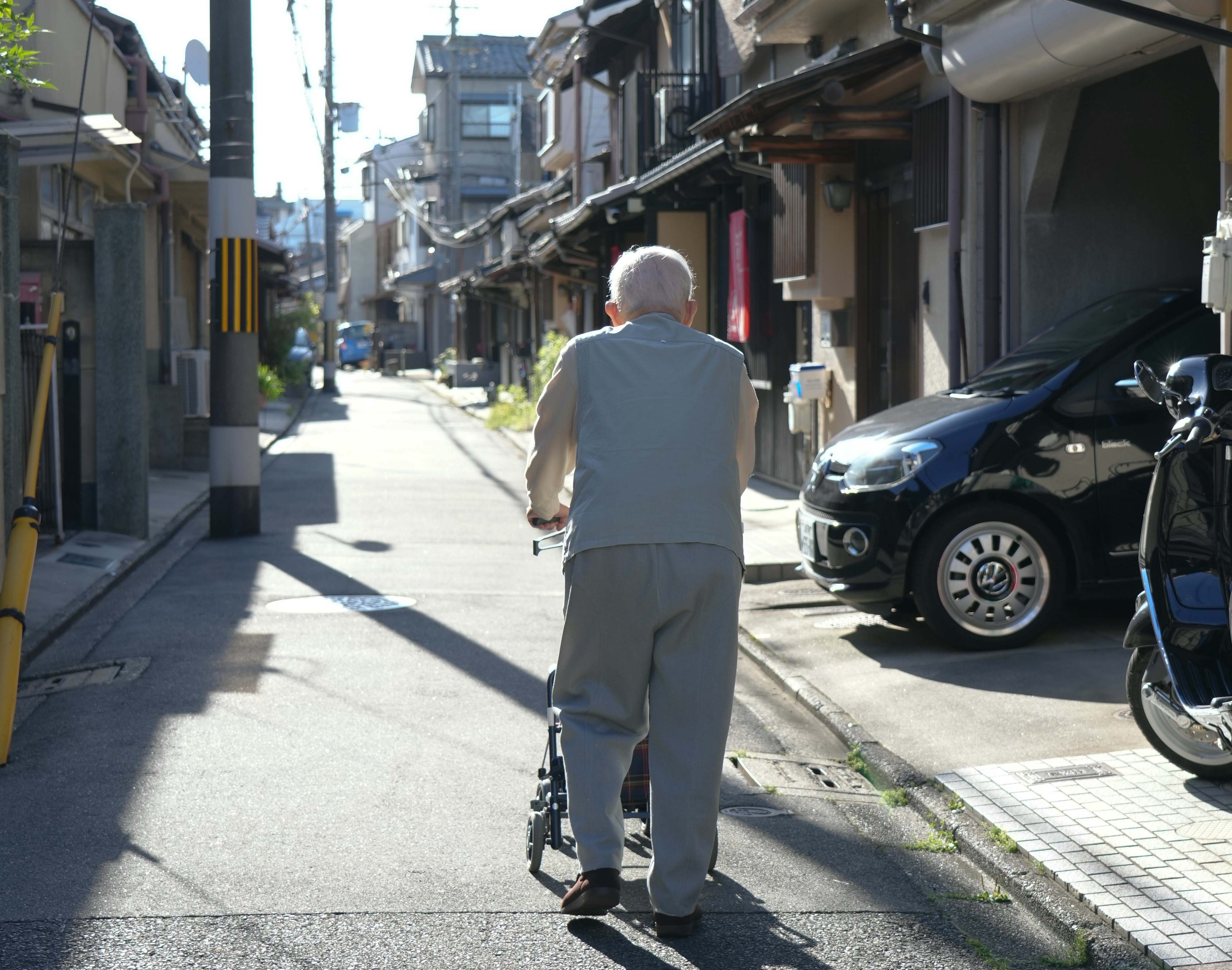日本人口進入超高齡化社會。（pexels提供）